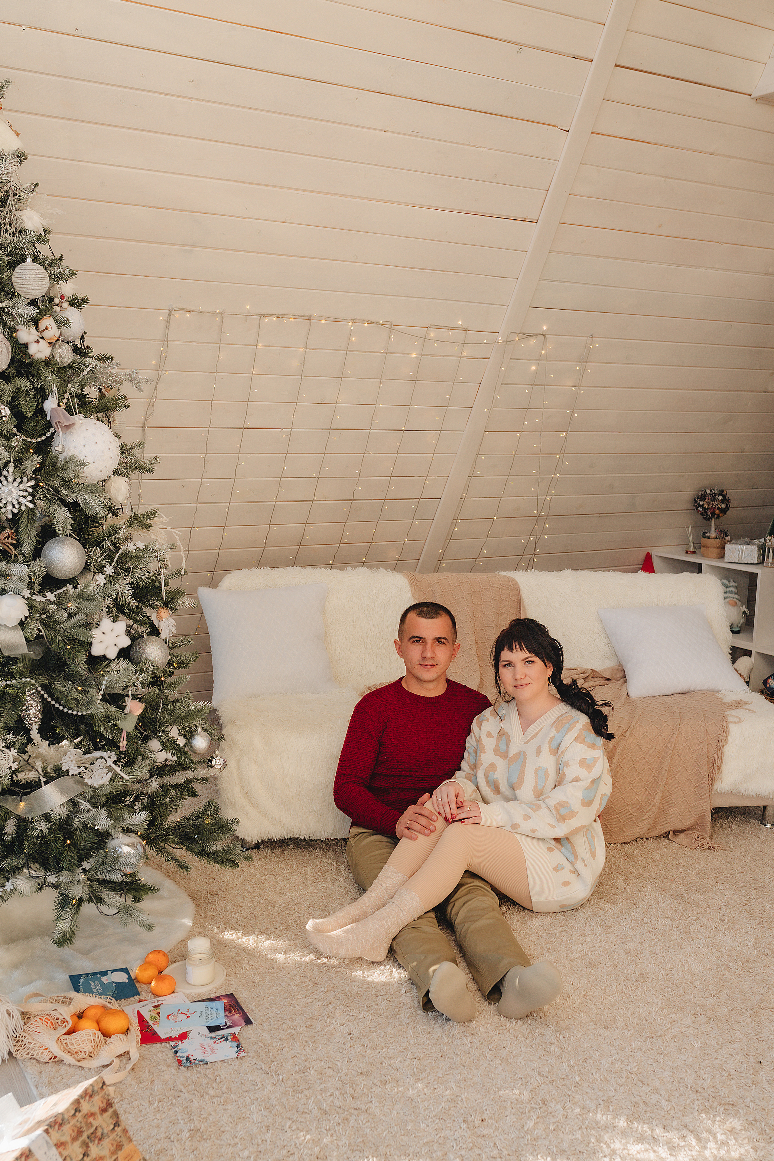 Семья Соколовых | Новогодний фотодень. Фотограф Карина Шмулёва. Воронеж и область