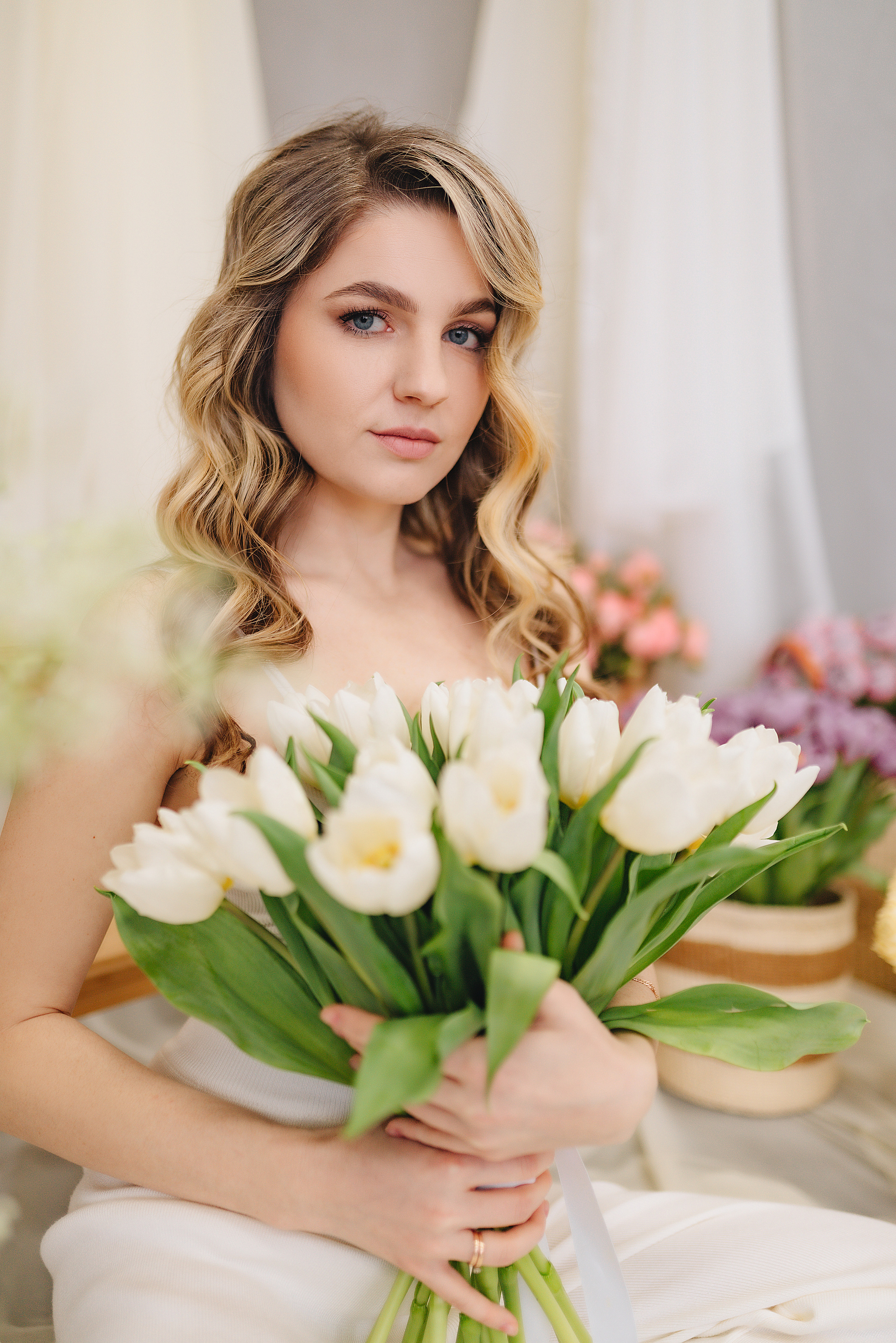 Кристина | Фотодень с цветами. Фотограф Карина Шмулёва. Воронеж и область