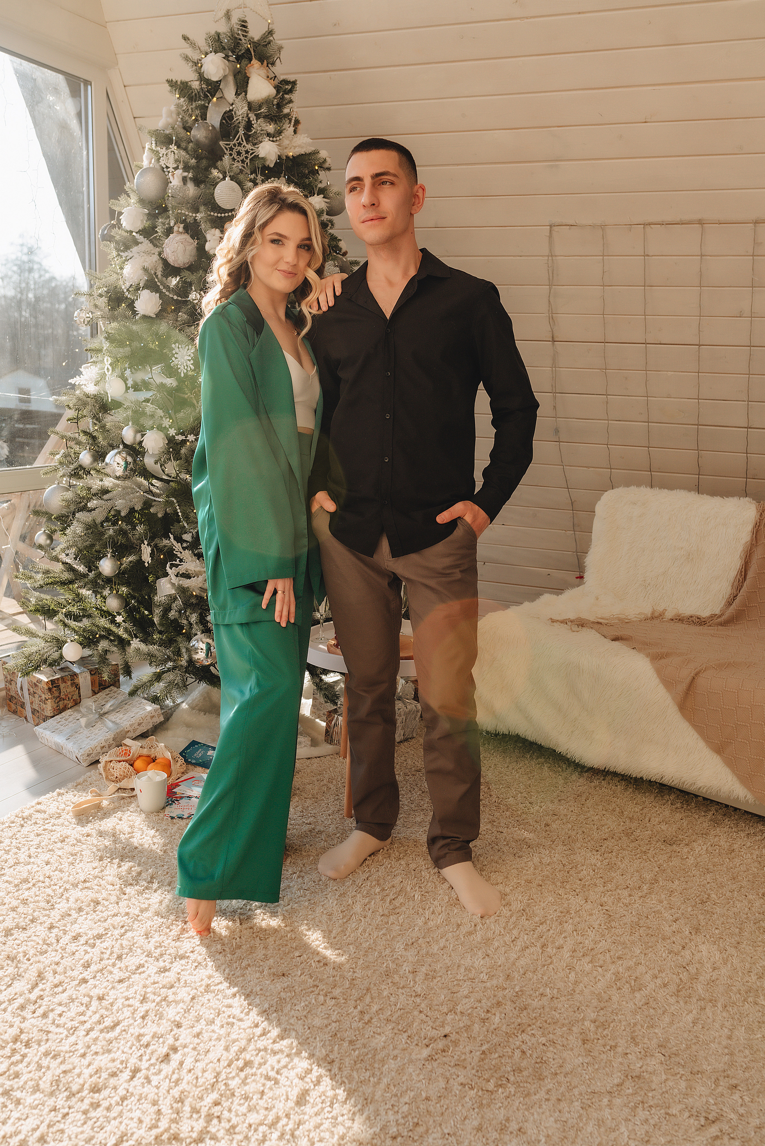 Кристина и Вадим | Новогодний фотодень. Фотограф Карина Шмулёва. Воронеж и область