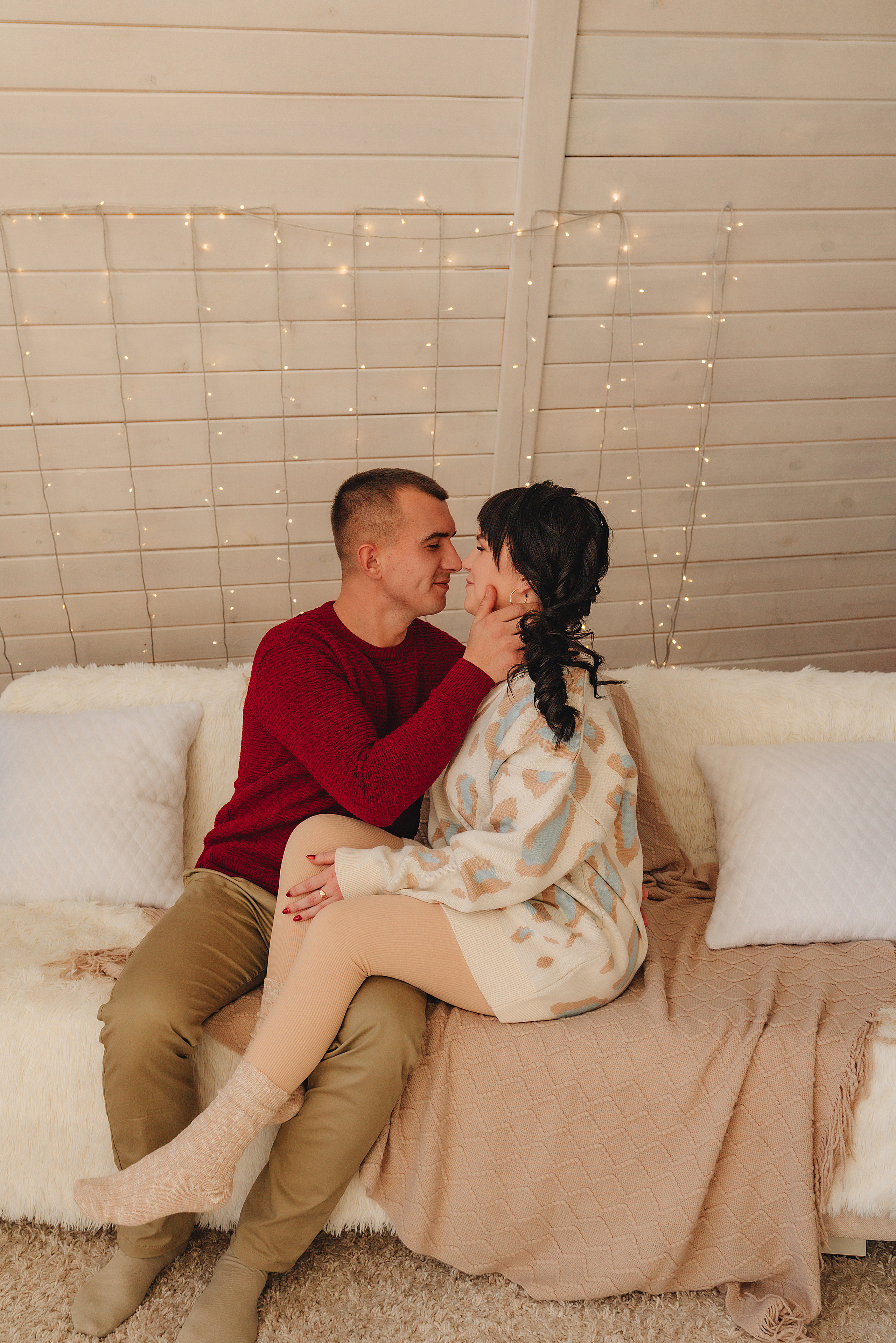 Семья Соколовых | Новогодний фотодень. Фотограф Карина Шмулёва. Воронеж и область