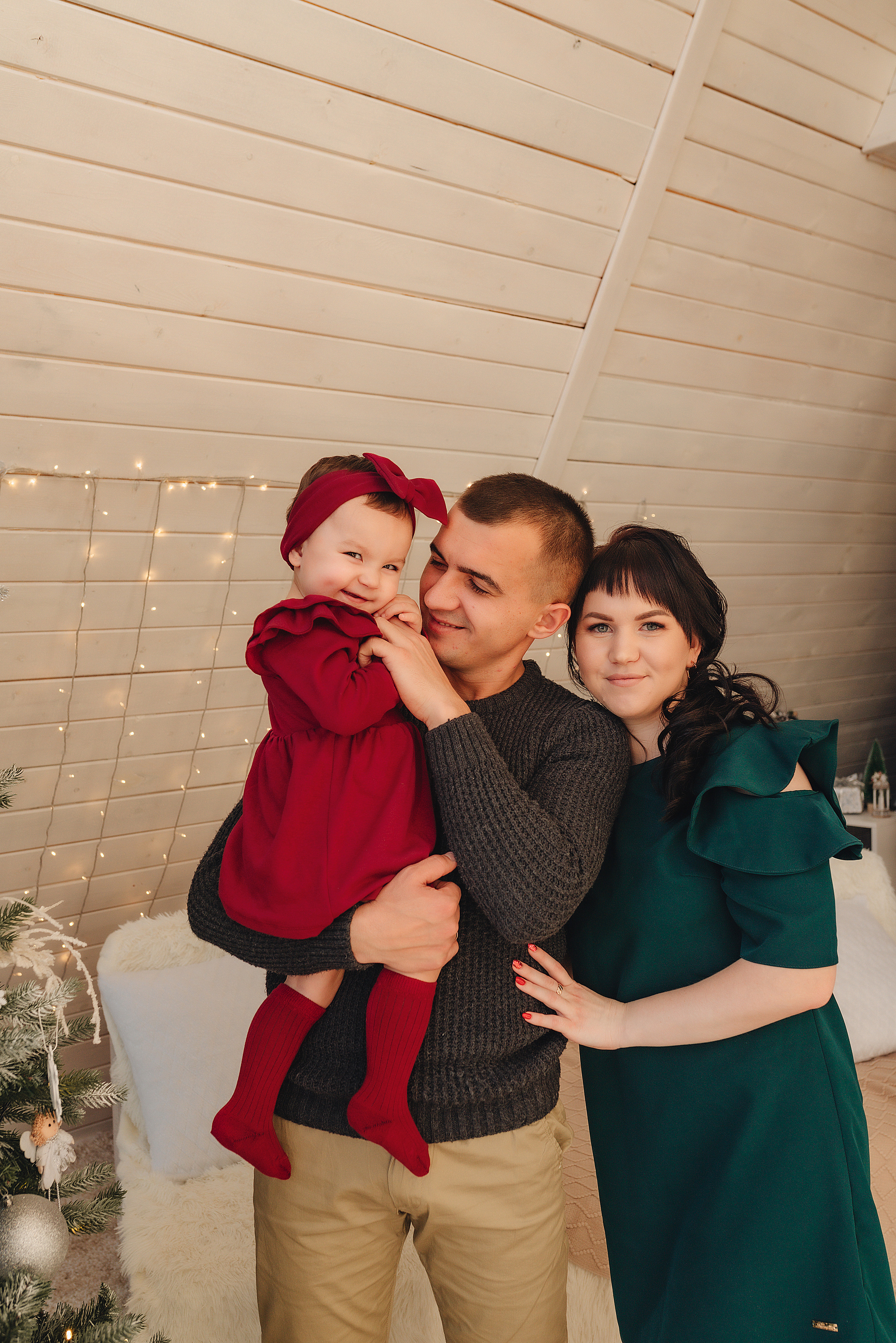 Семья Соколовых | Новогодний фотодень. Фотограф Карина Шмулёва. Воронеж и область