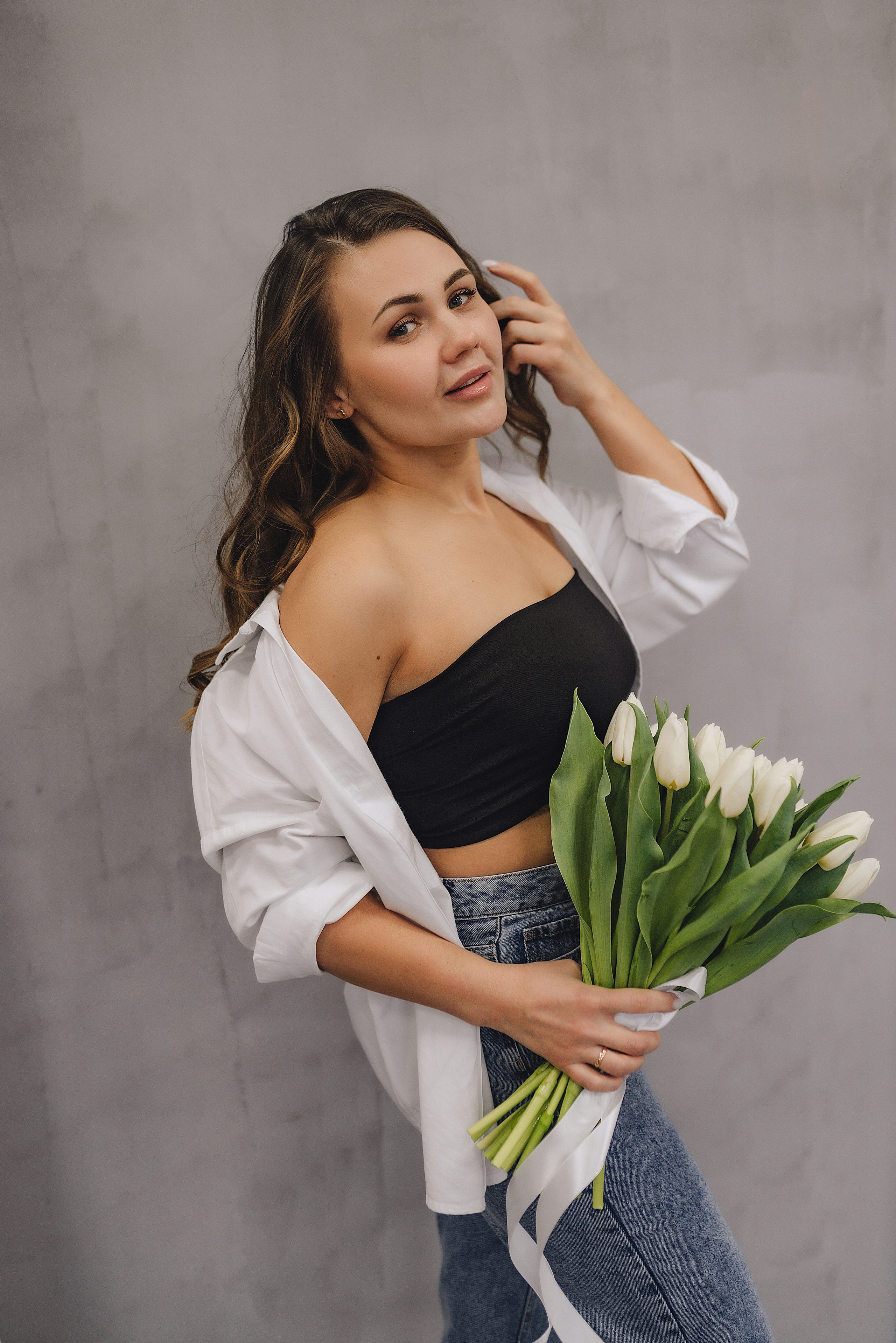 Анна | Фотодень с цветами. Фотограф Карина Шмулёва. Воронеж и область