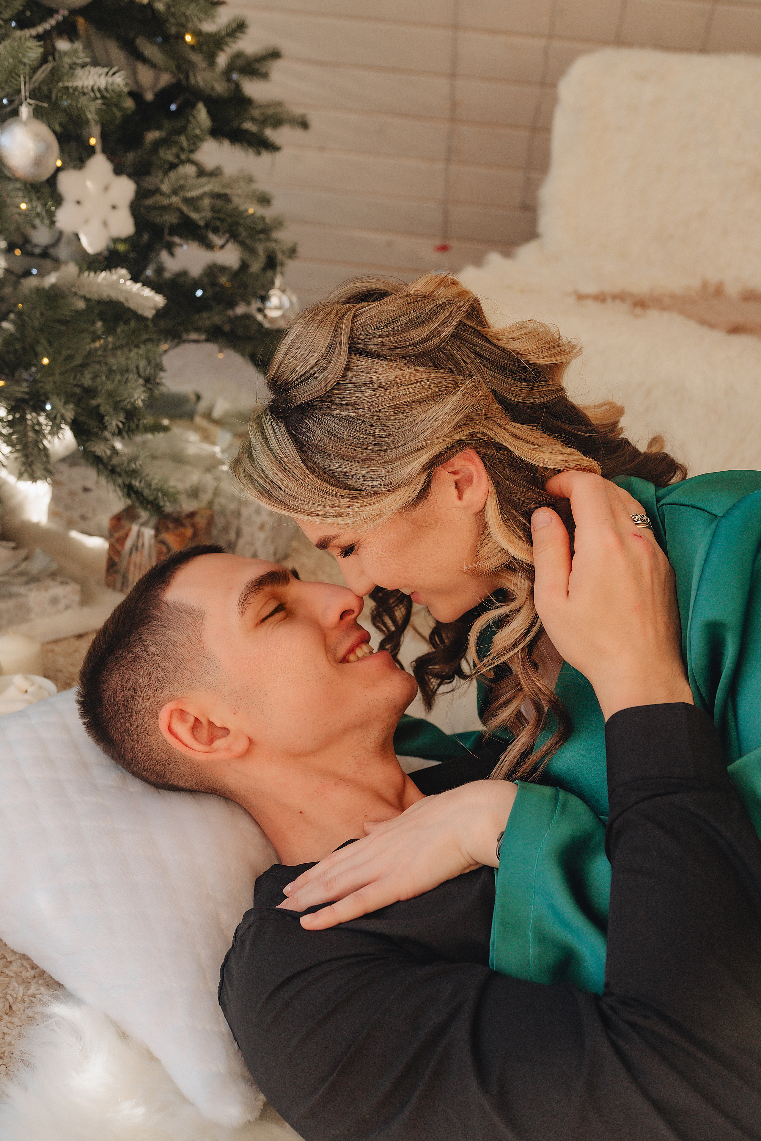 Кристина и Вадим | Новогодний фотодень. Фотограф Карина Шмулёва. Воронеж и область