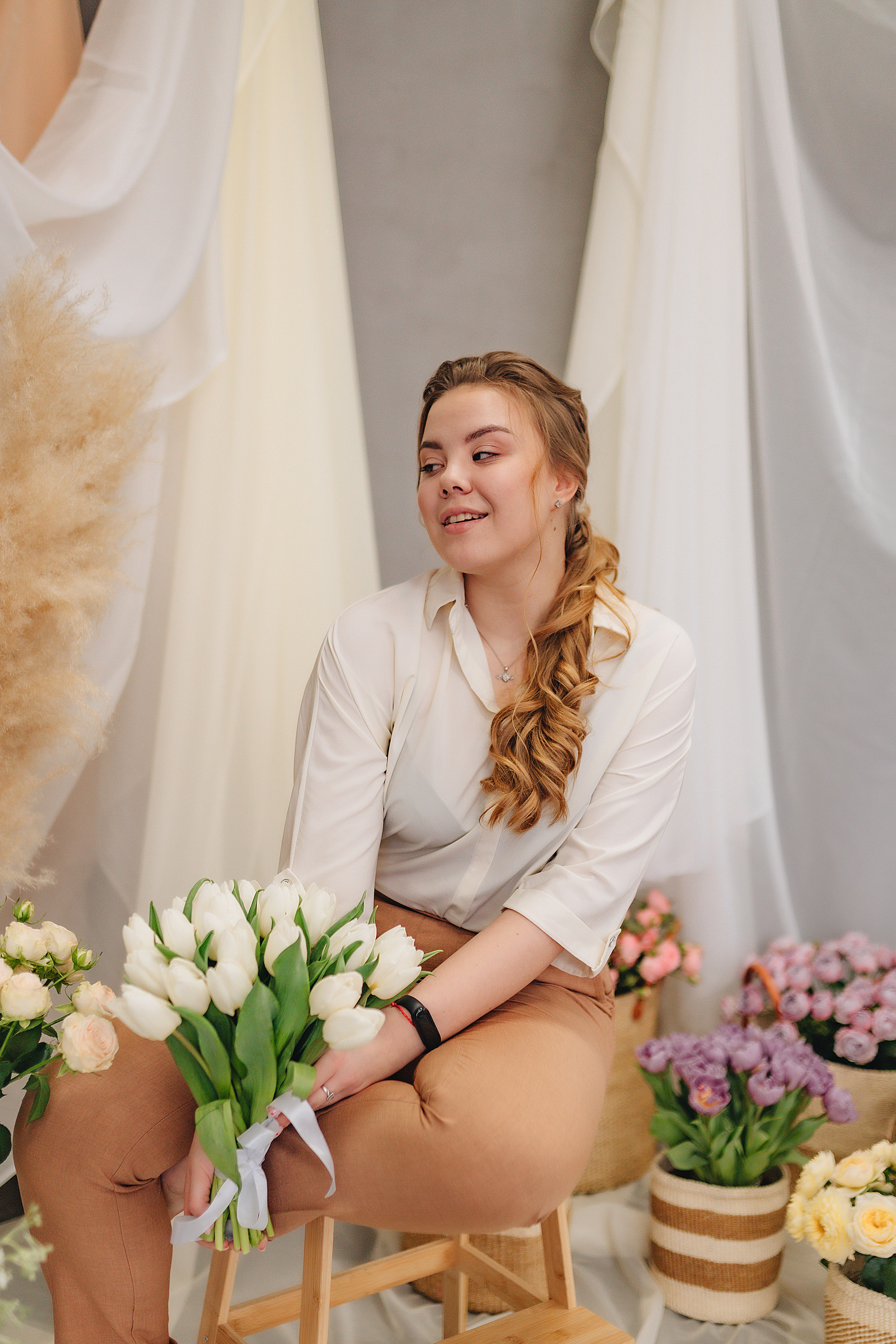 Елизавета | Фотодень с цветами. Фотограф Карина Шмулёва. Воронеж и область