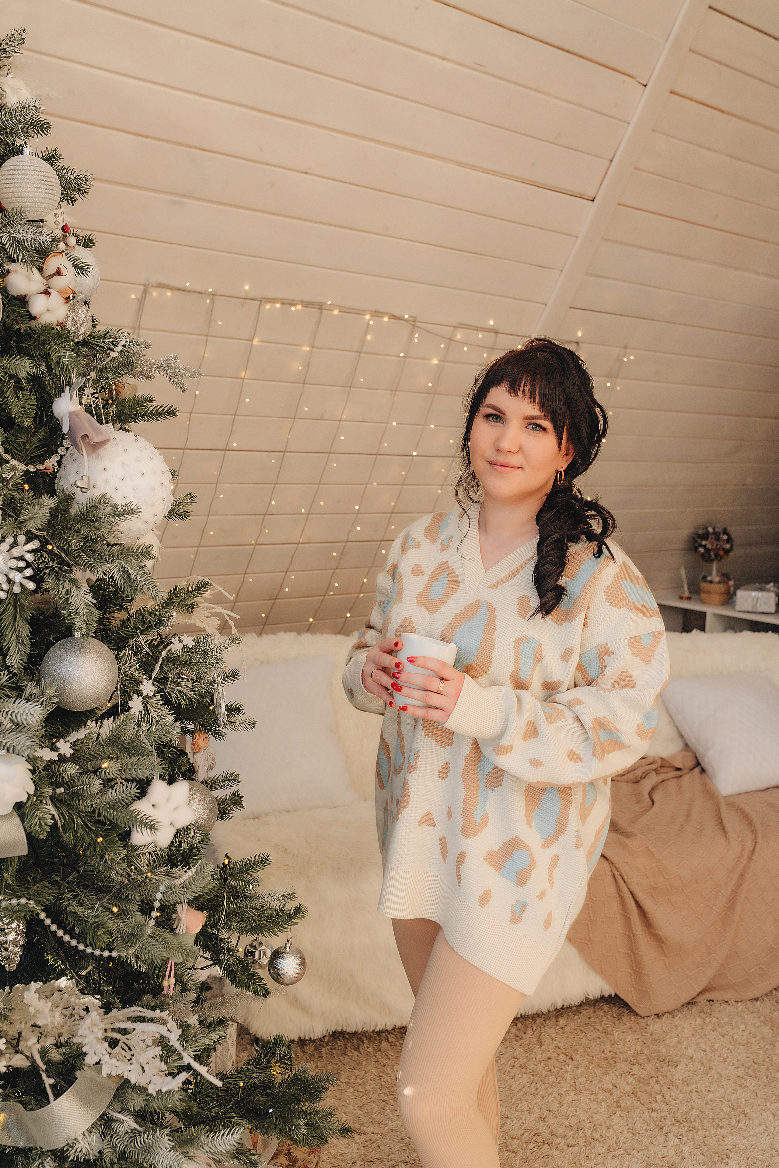 Семья Соколовых | Новогодний фотодень. Фотограф Карина Шмулёва. Воронеж и область