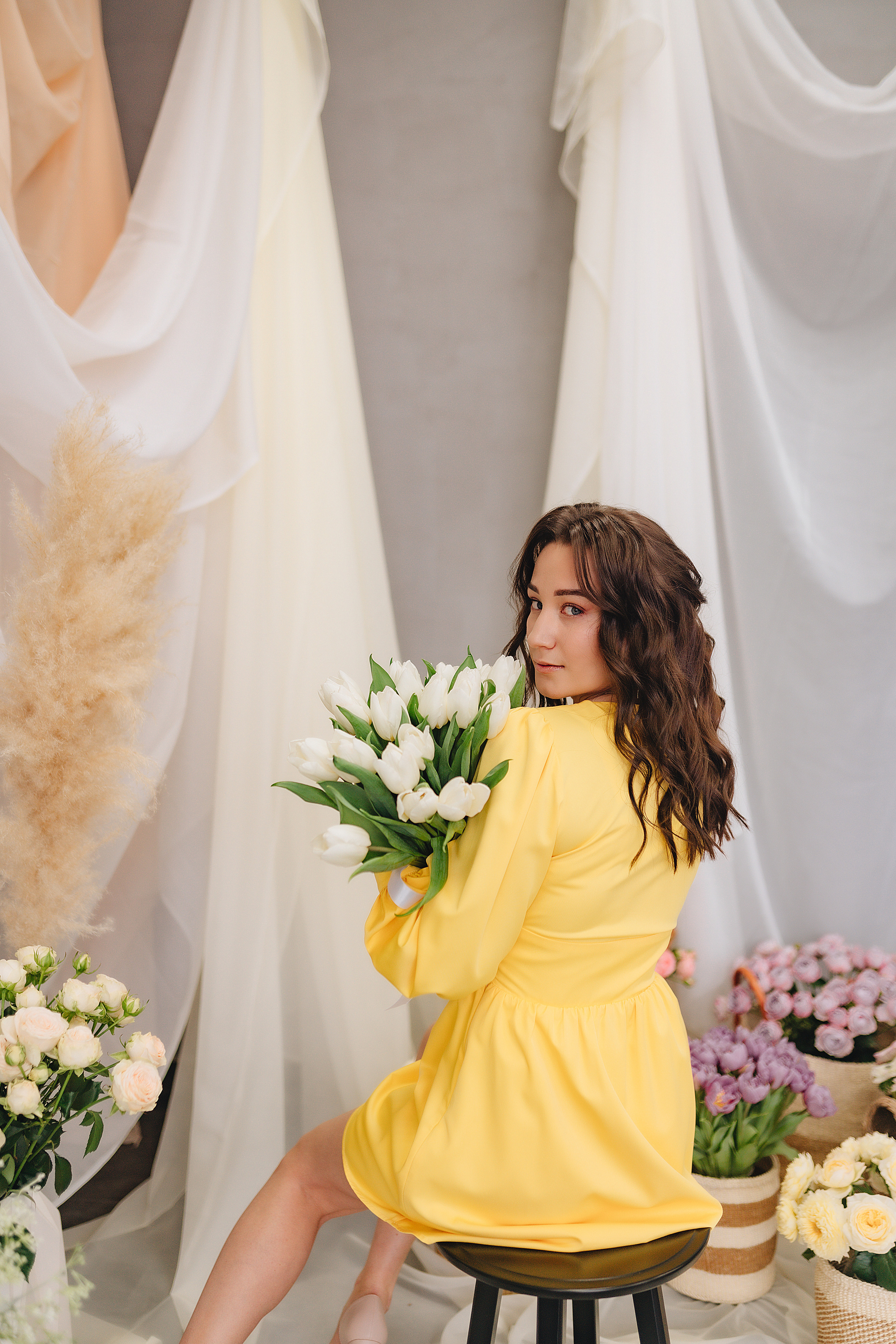 Анастасия | Фотодень с цветами. Фотограф Карина Шмулёва. Воронеж и область