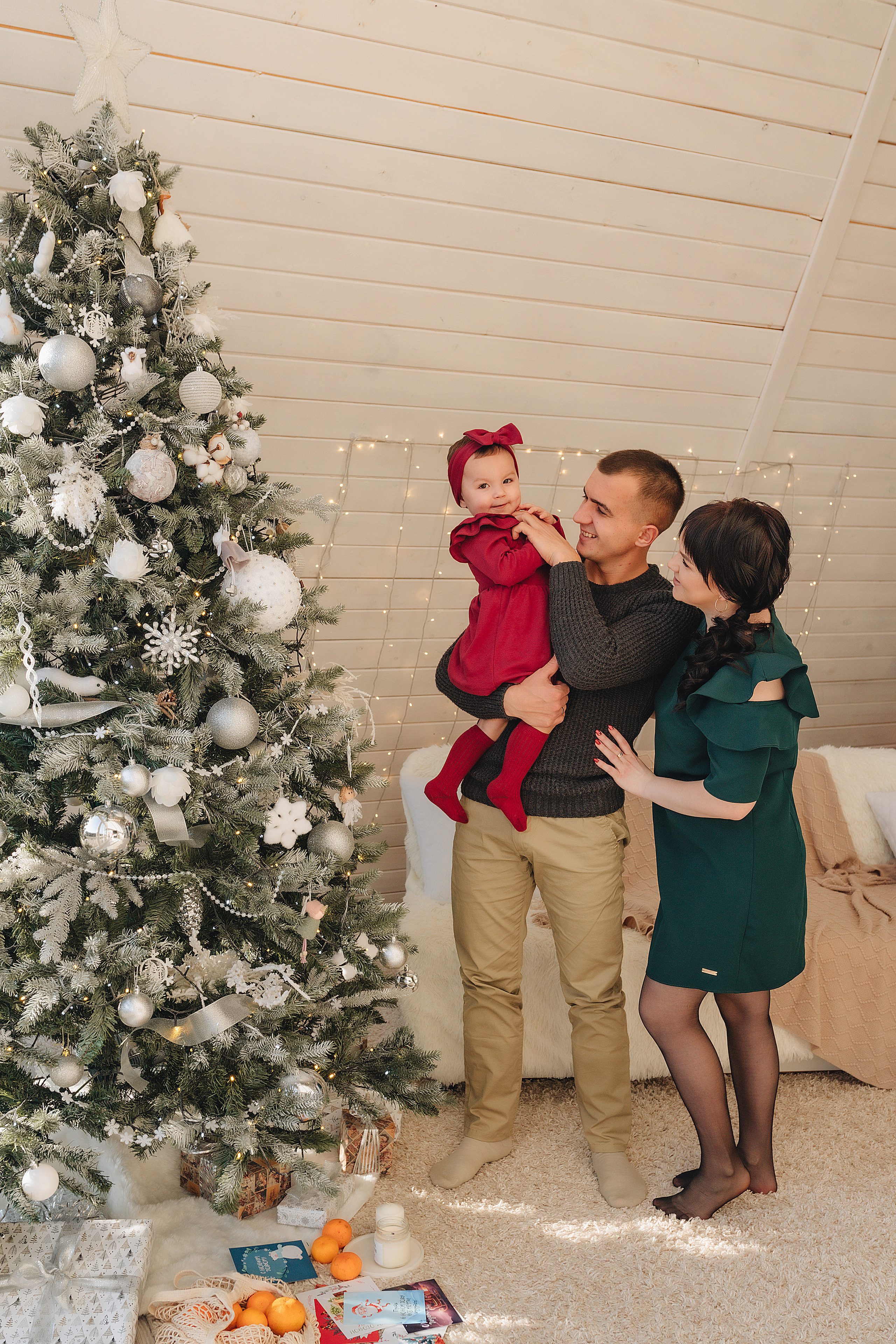 Семья Соколовых | Новогодний фотодень. Фотограф Карина Шмулёва. Воронеж и область