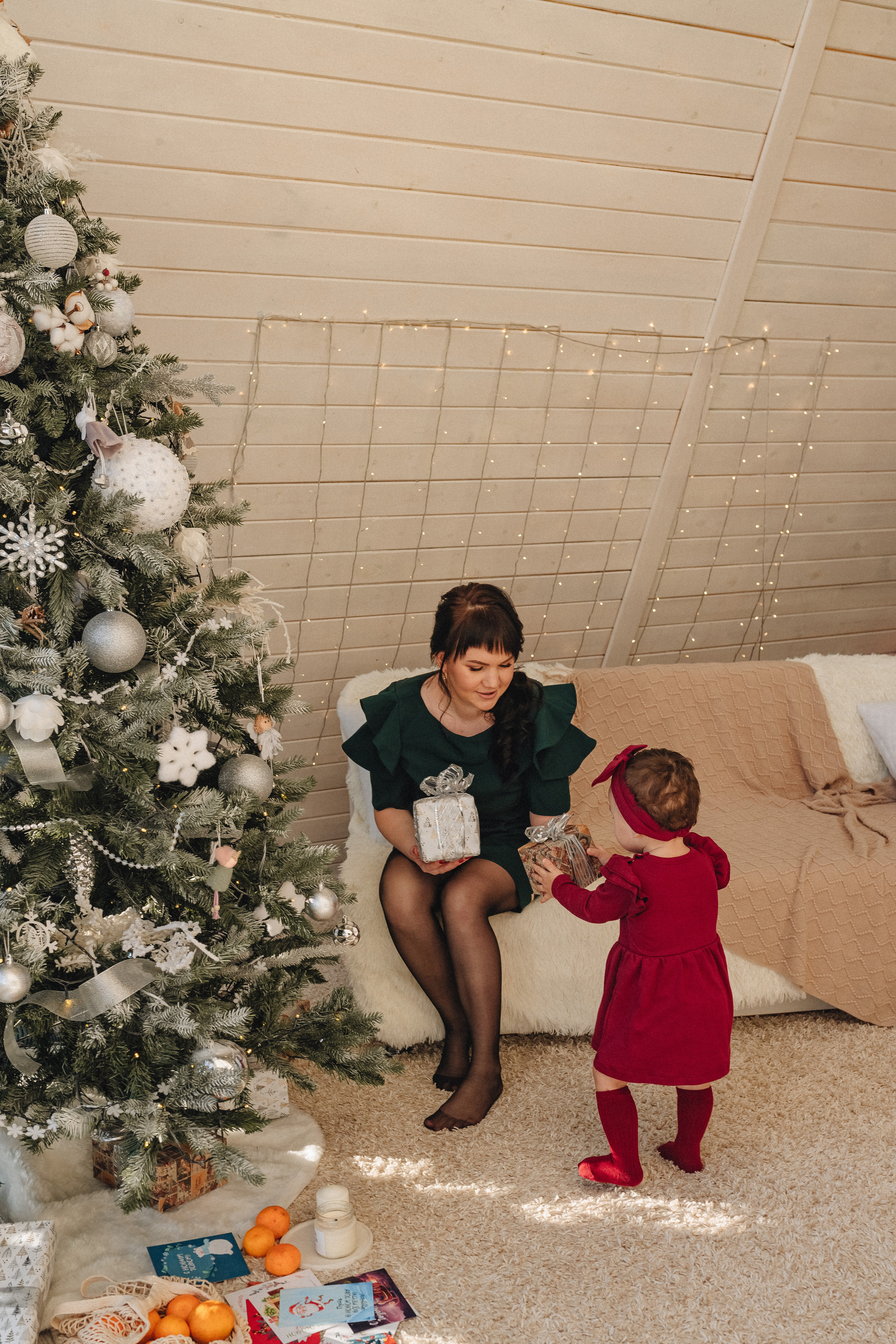 Семья Соколовых | Новогодний фотодень. Фотограф Карина Шмулёва. Воронеж и область