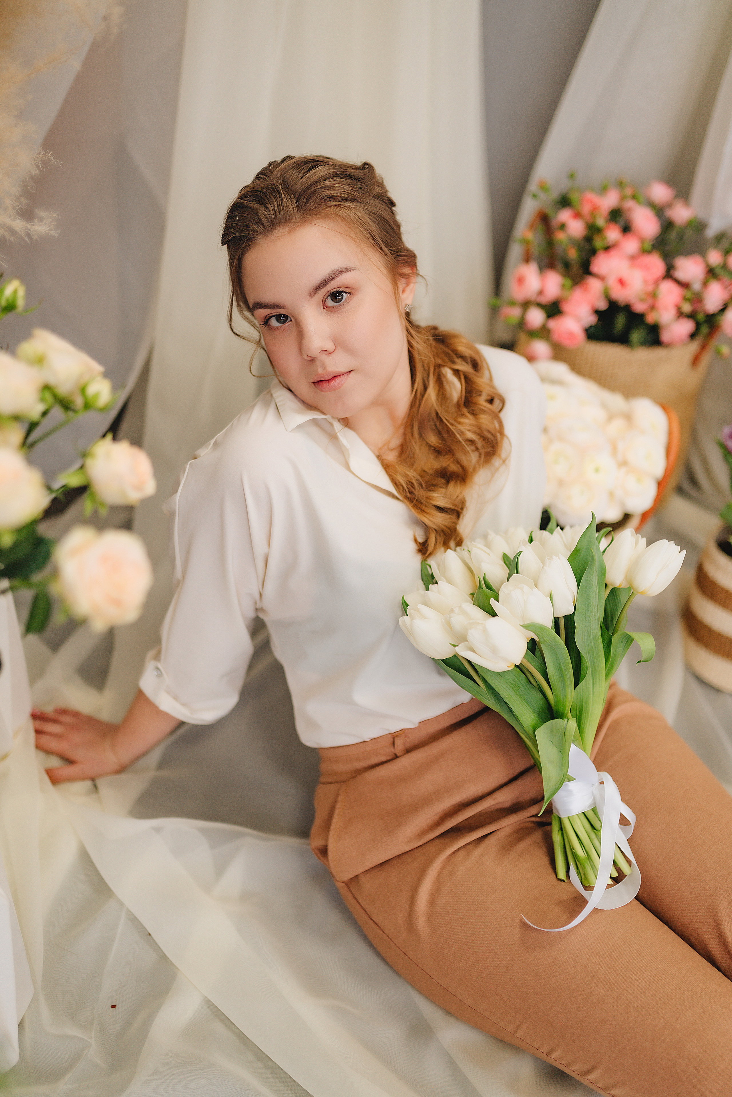 Елизавета | Фотодень с цветами. Фотограф Карина Шмулёва. Воронеж и область