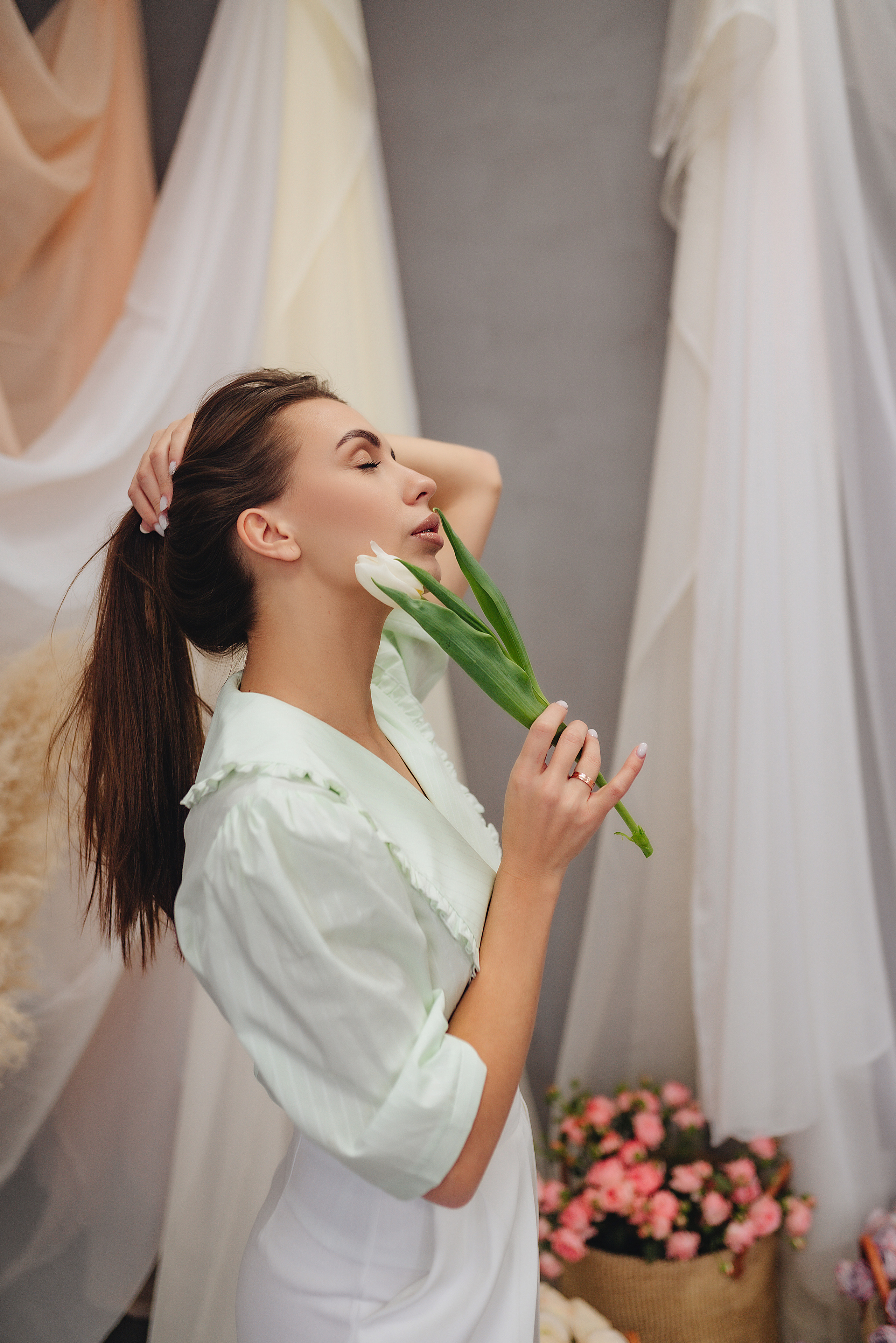 Юлия | Фотодень с цветами. Фотограф Карина Шмулёва. Воронеж и область