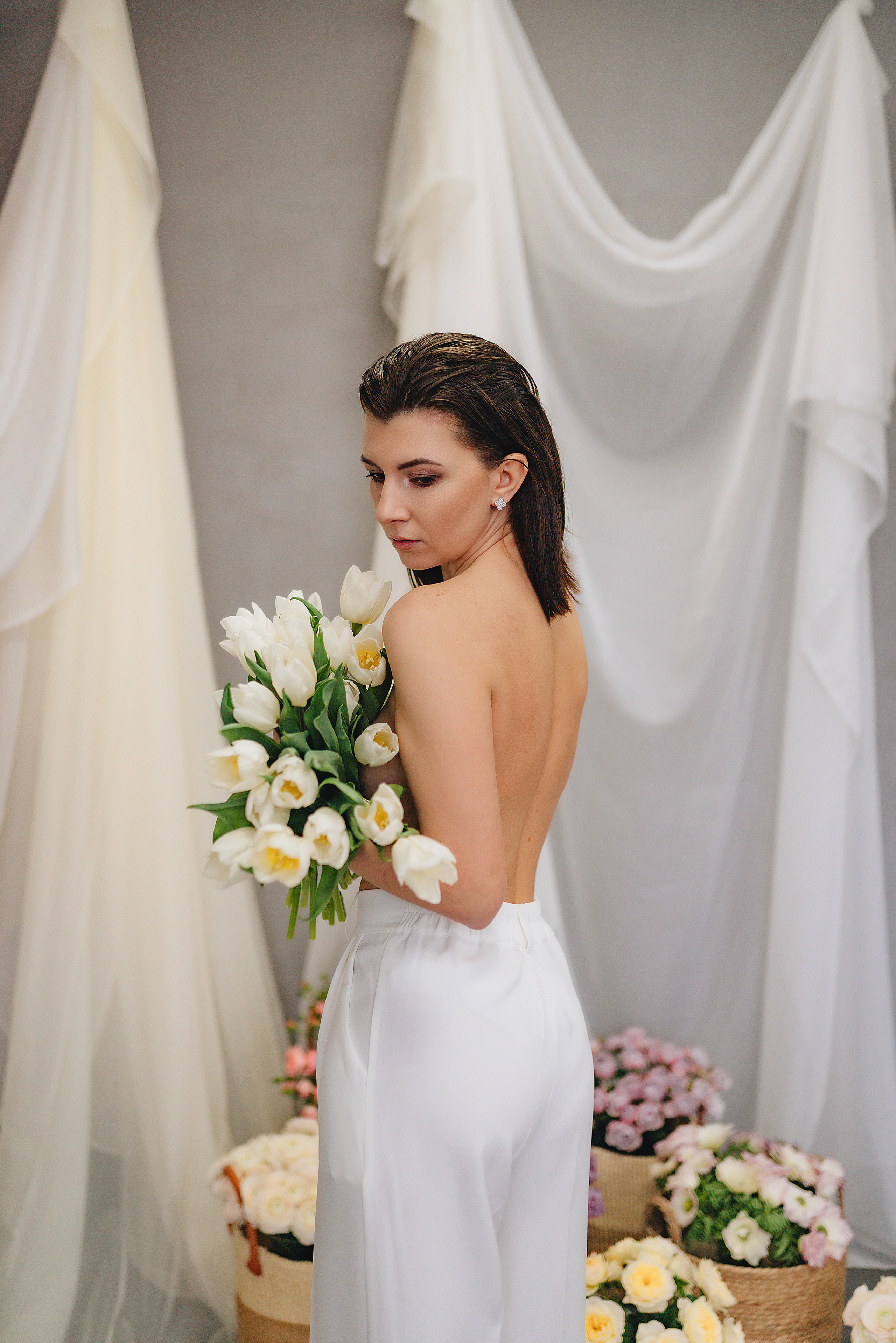 Олеся | Фотодень с цветами. Фотограф Карина Шмулёва. Воронеж и область