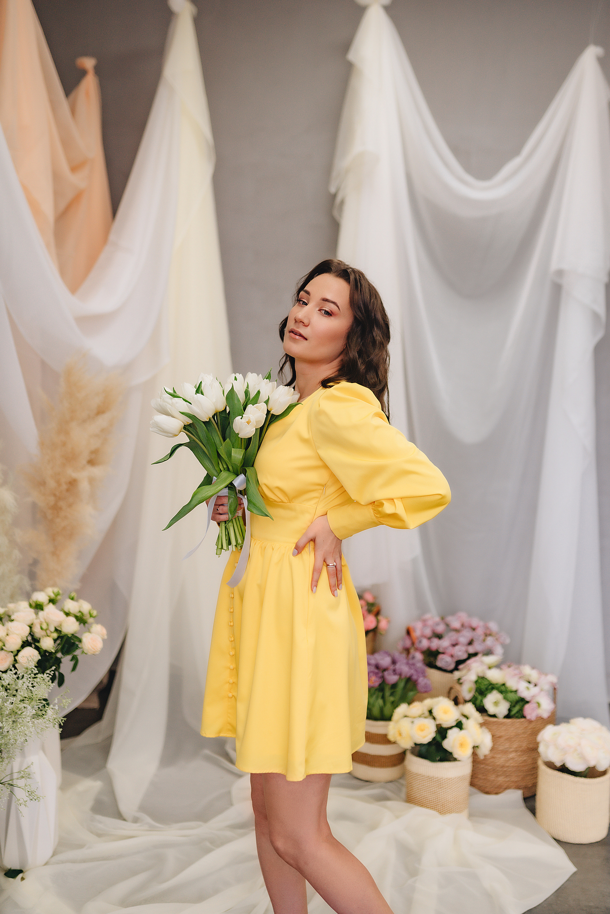 Анастасия | Фотодень с цветами. Фотограф Карина Шмулёва. Воронеж и область