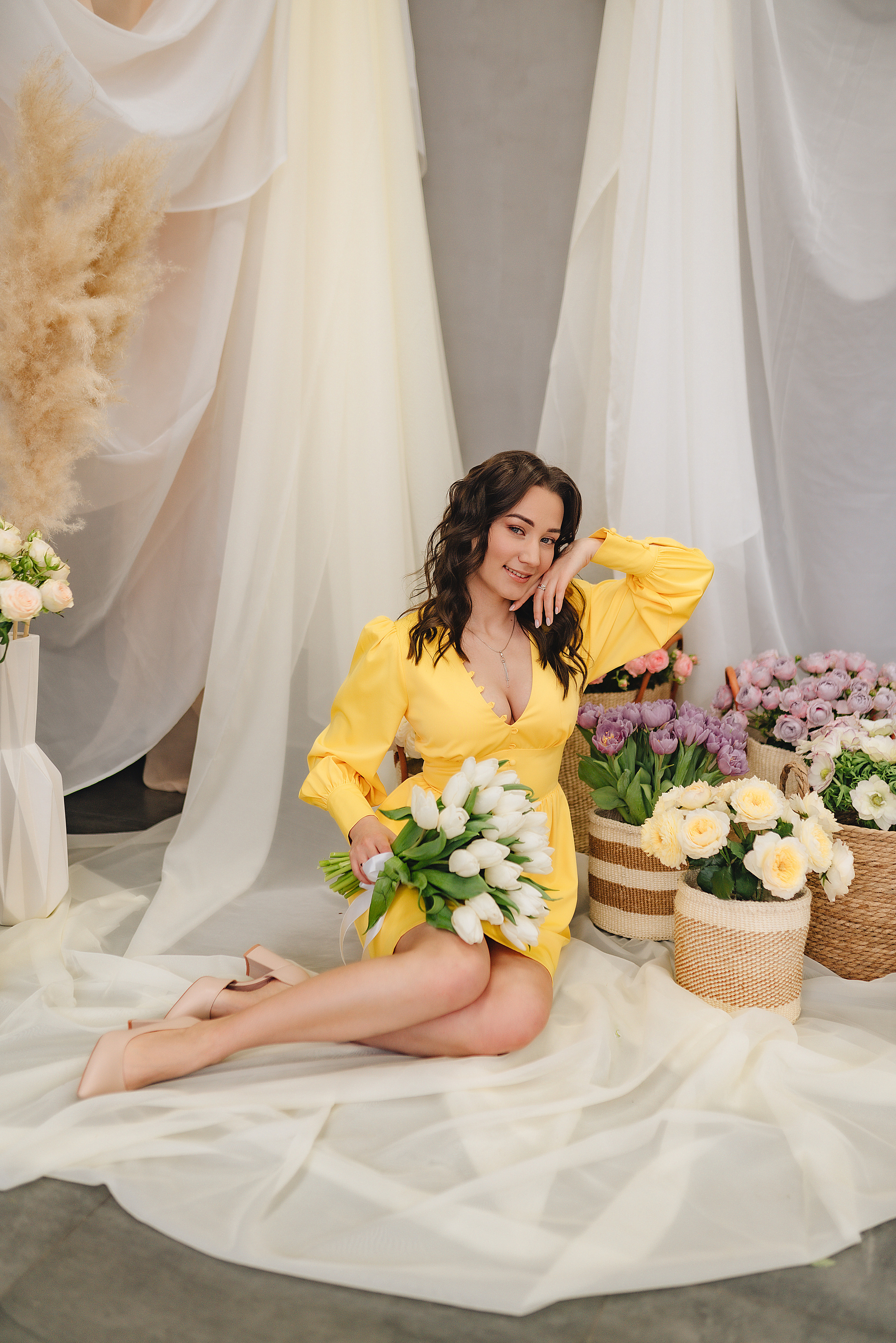 Анастасия | Фотодень с цветами. Фотограф Карина Шмулёва. Воронеж и область