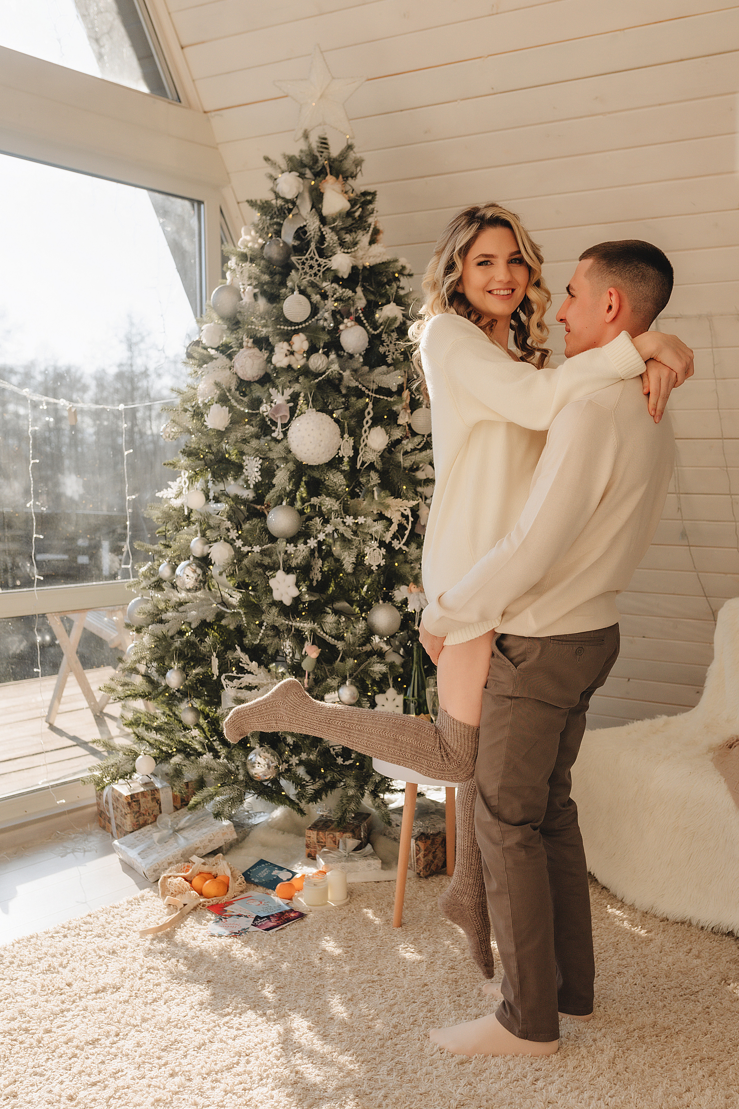 Кристина и Вадим | Новогодний фотодень. Фотограф Карина Шмулёва. Воронеж и область