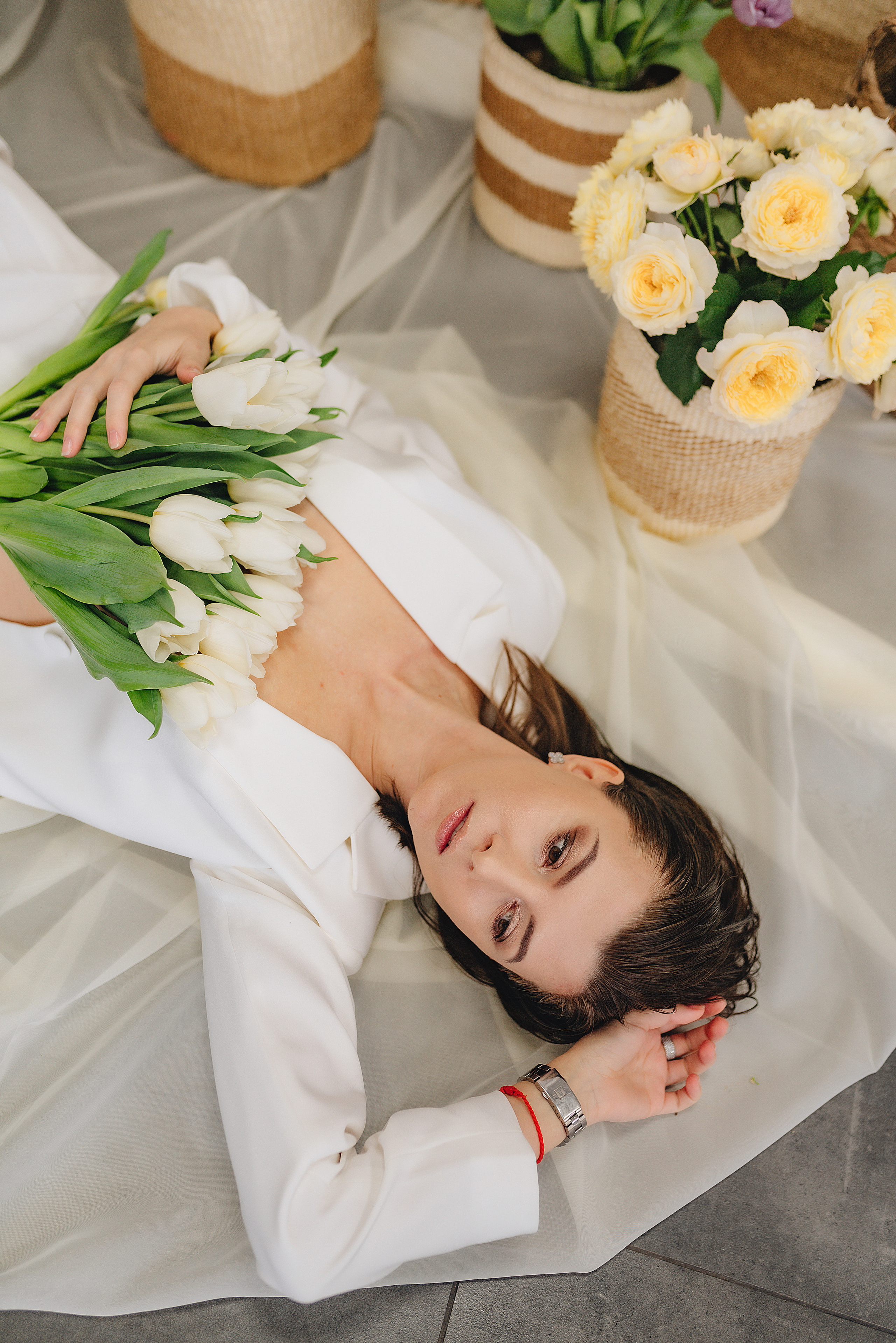 Олеся | Фотодень с цветами. Фотограф Карина Шмулёва. Воронеж и область