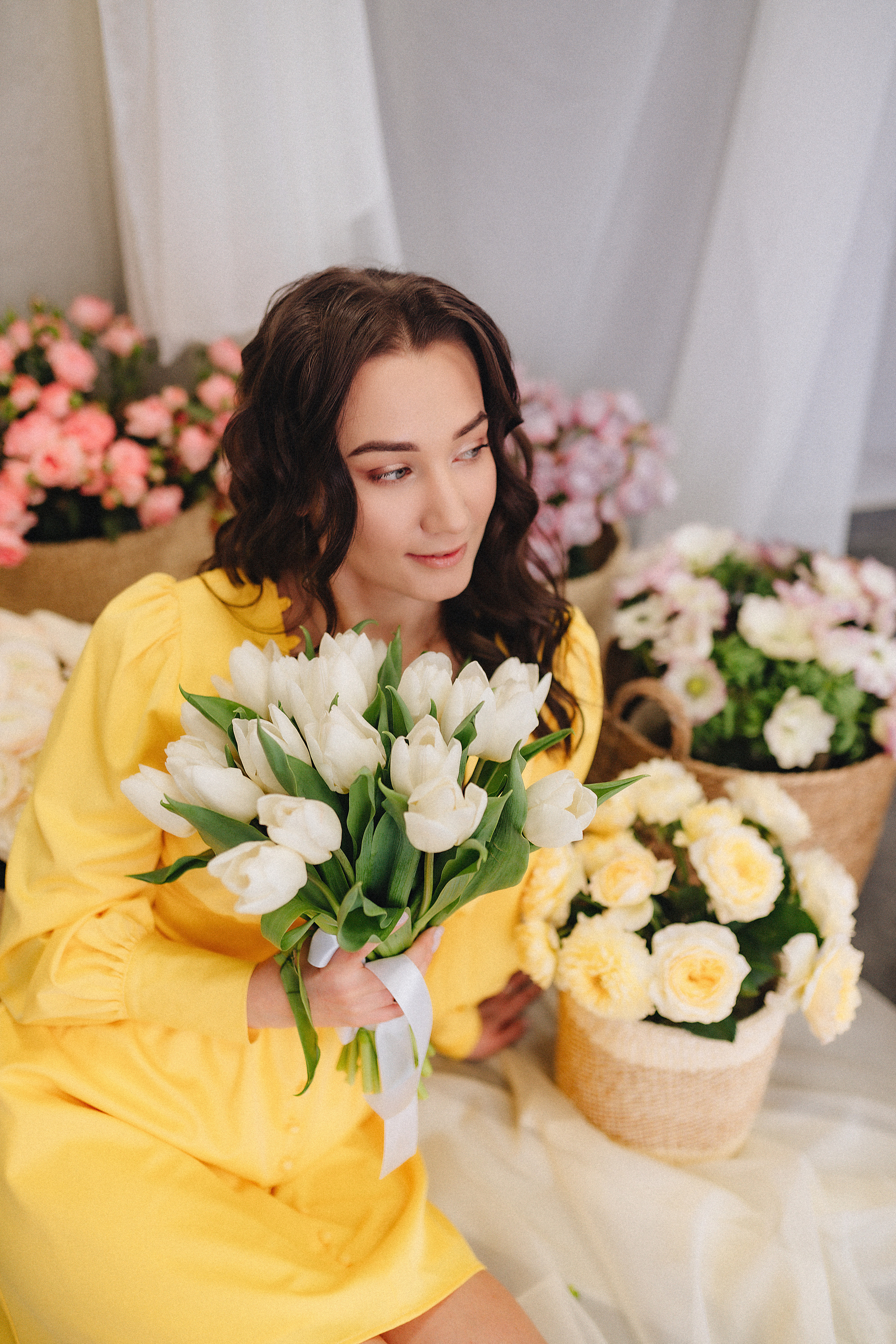 Анастасия | Фотодень с цветами. Фотограф Карина Шмулёва. Воронеж и область