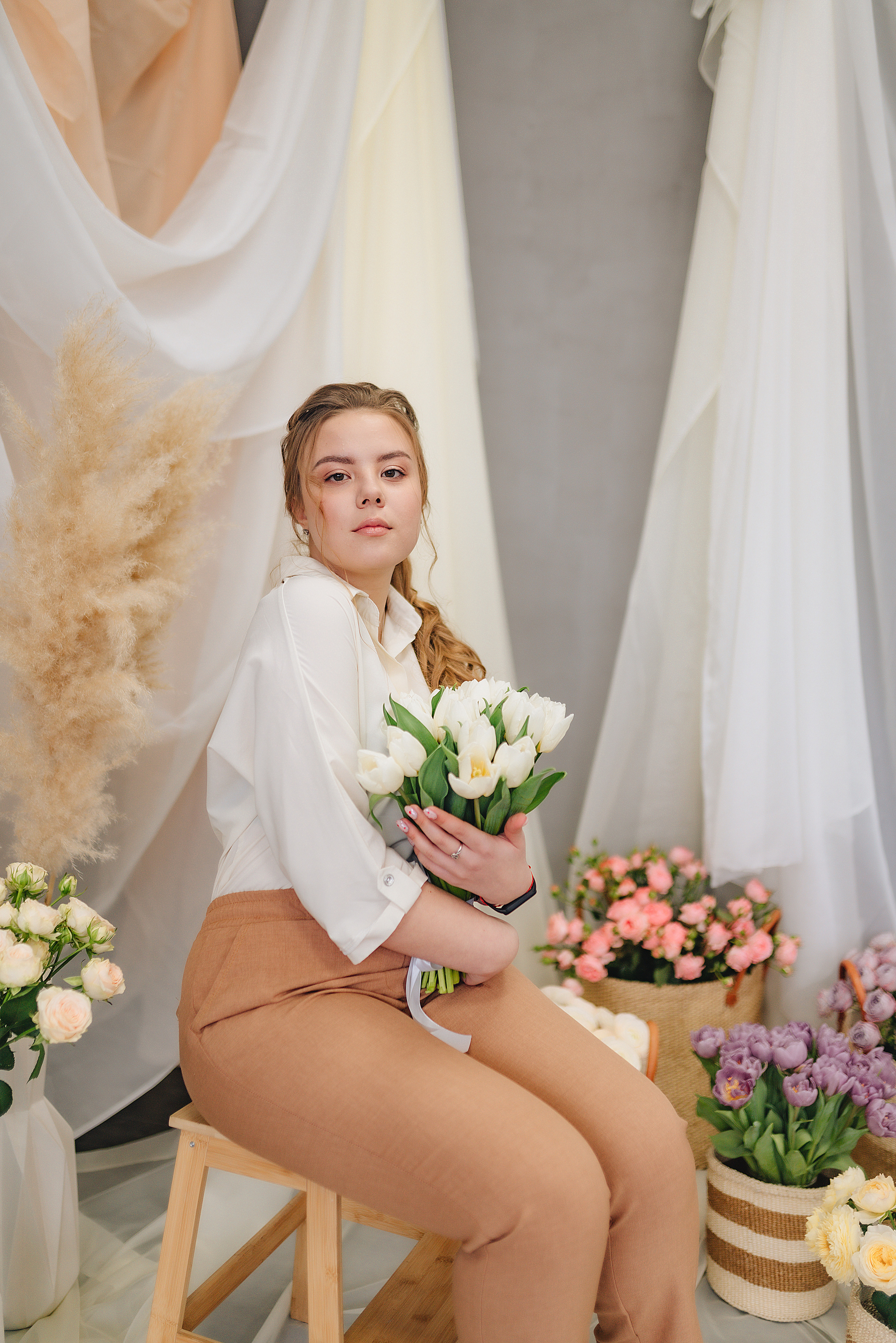 Елизавета | Фотодень с цветами. Фотограф Карина Шмулёва. Воронеж и область