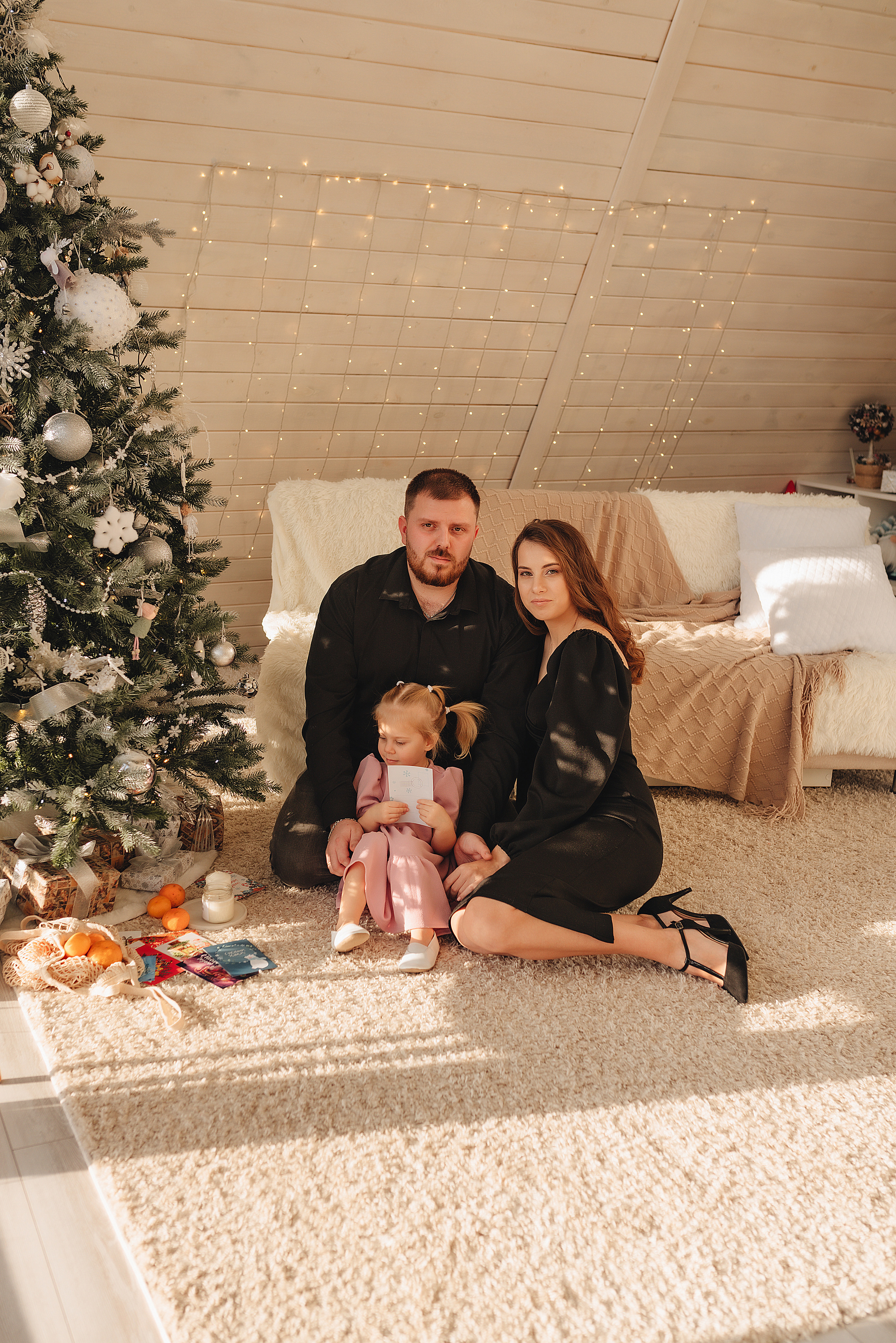 Семья Ивашко | Новогодний фотодень. Фотограф Карина Шмулёва. Воронеж и область