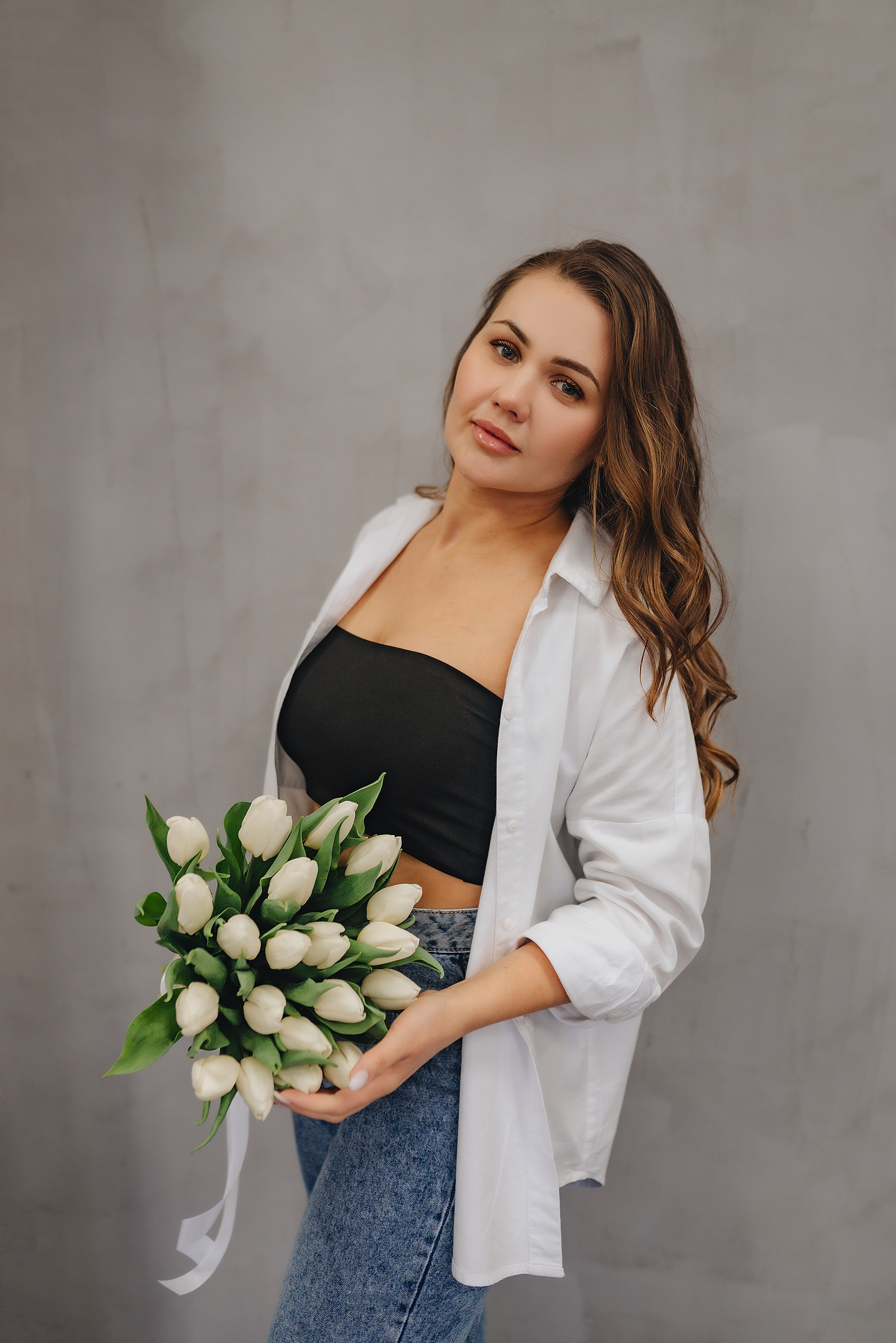Анна | Фотодень с цветами. Фотограф Карина Шмулёва. Воронеж и область