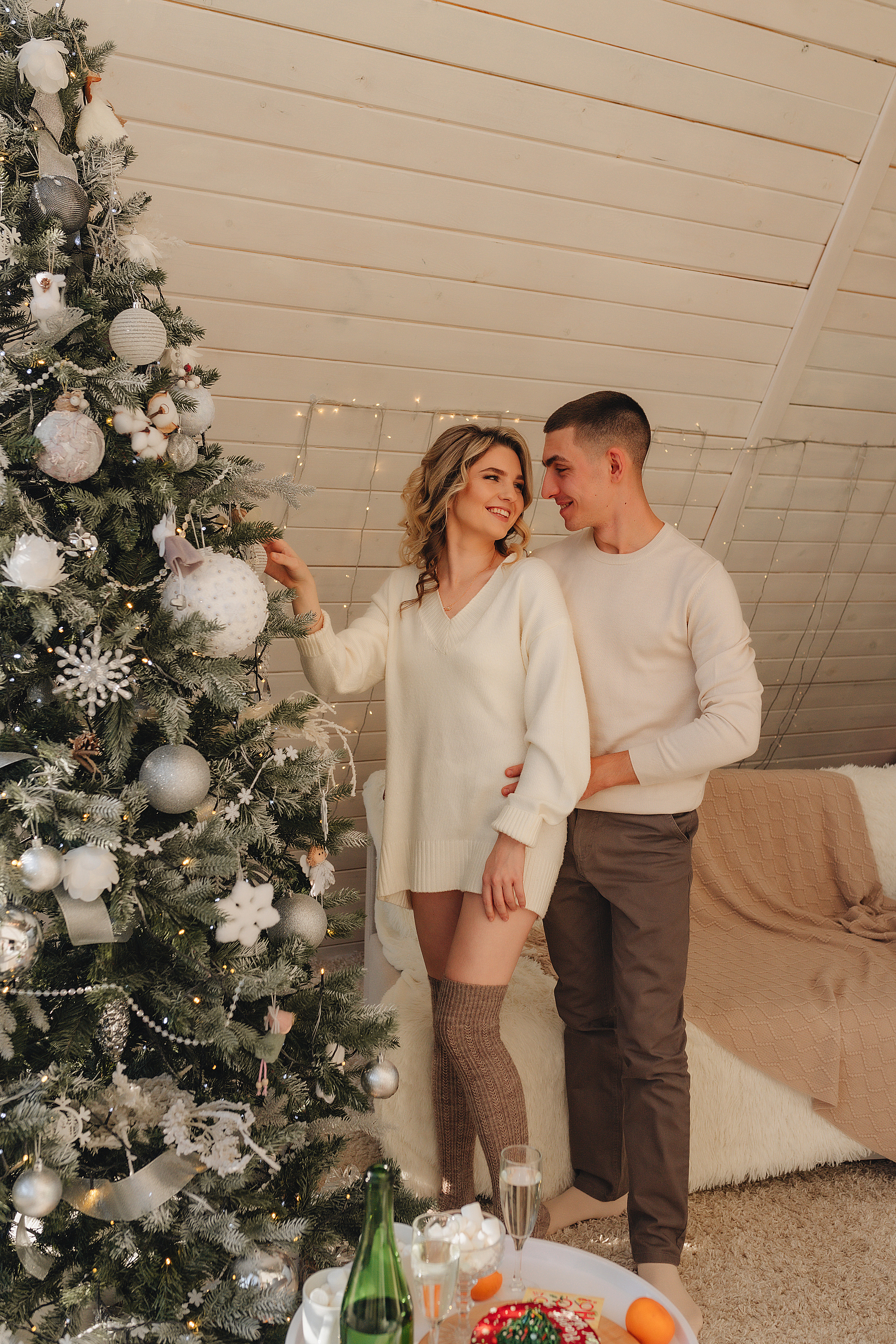 Кристина и Вадим | Новогодний фотодень. Фотограф Карина Шмулёва. Воронеж и область