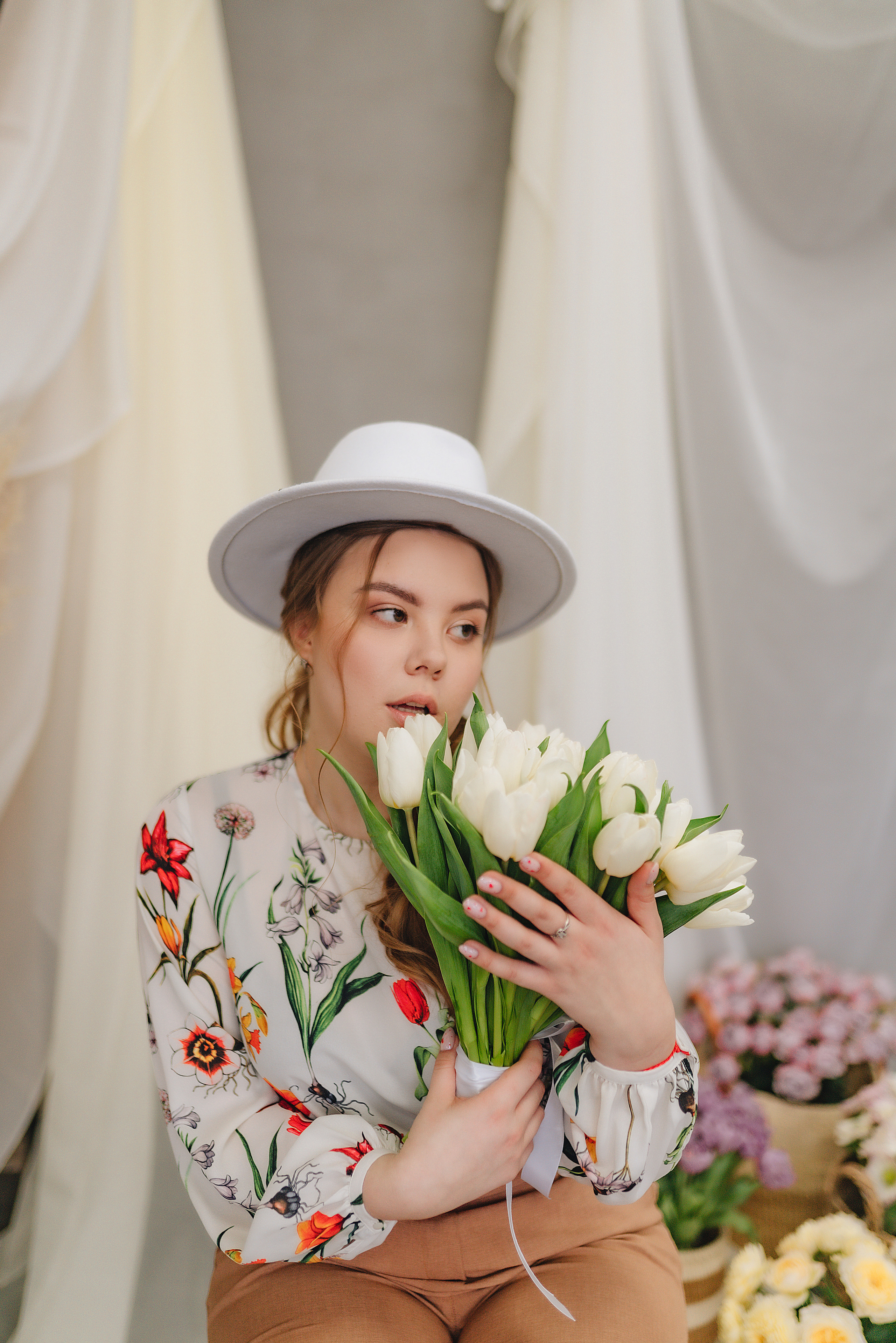 Елизавета | Фотодень с цветами. Фотограф Карина Шмулёва. Воронеж и область