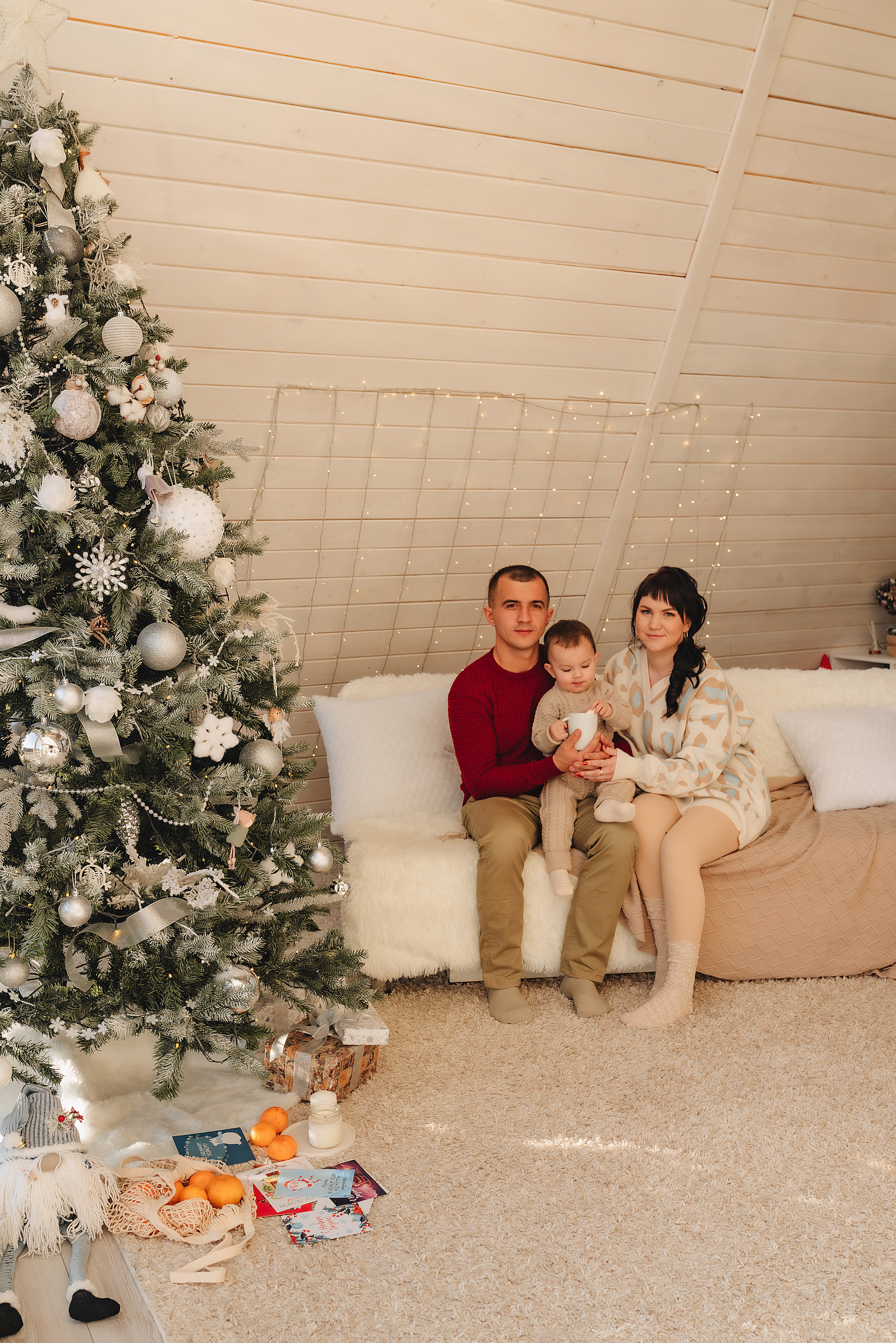 Семья Соколовых | Новогодний фотодень. Фотограф Карина Шмулёва. Воронеж и область