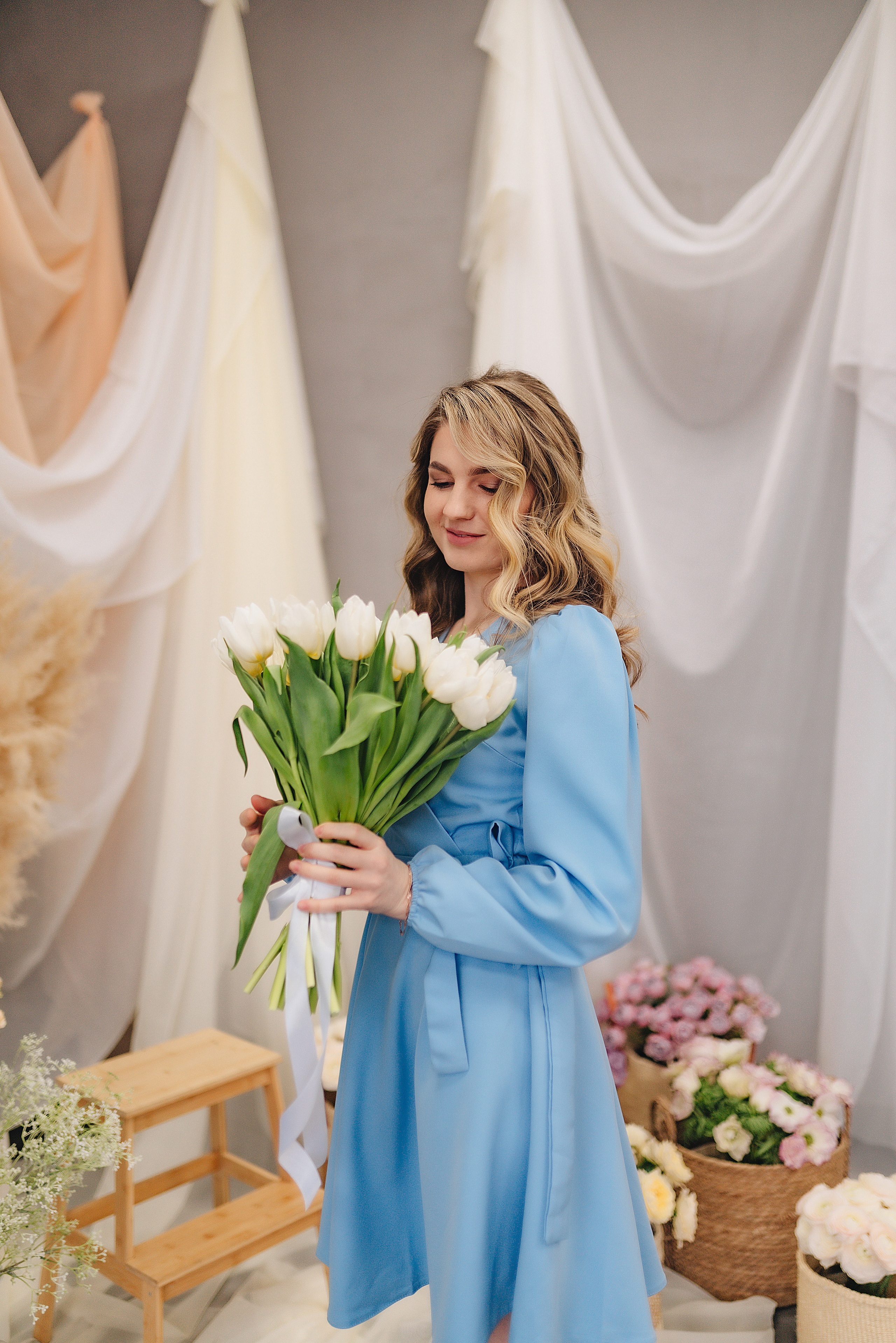 Кристина | Фотодень с цветами. Фотограф Карина Шмулёва. Воронеж и область