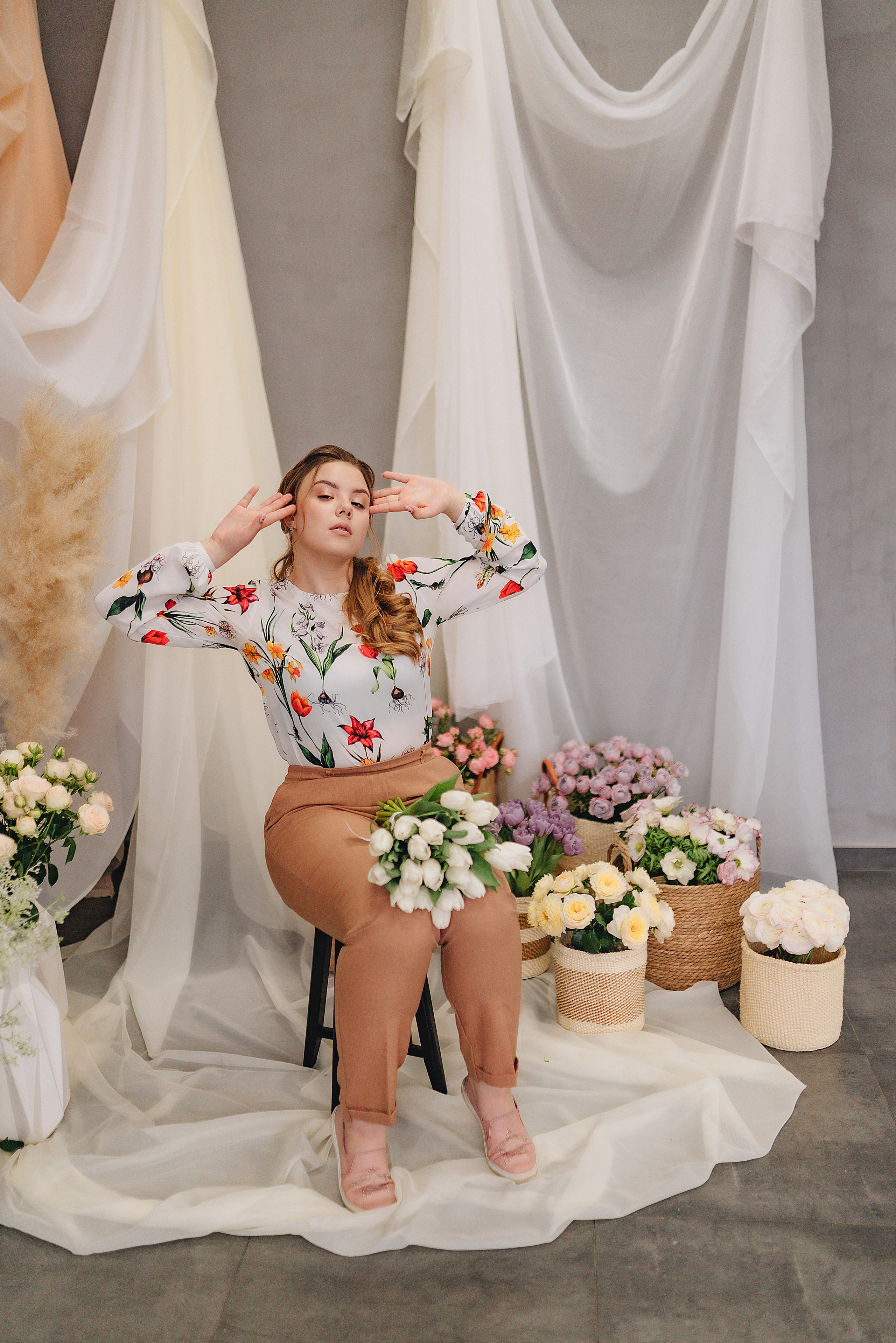 Елизавета | Фотодень с цветами. Фотограф Карина Шмулёва. Воронеж и область