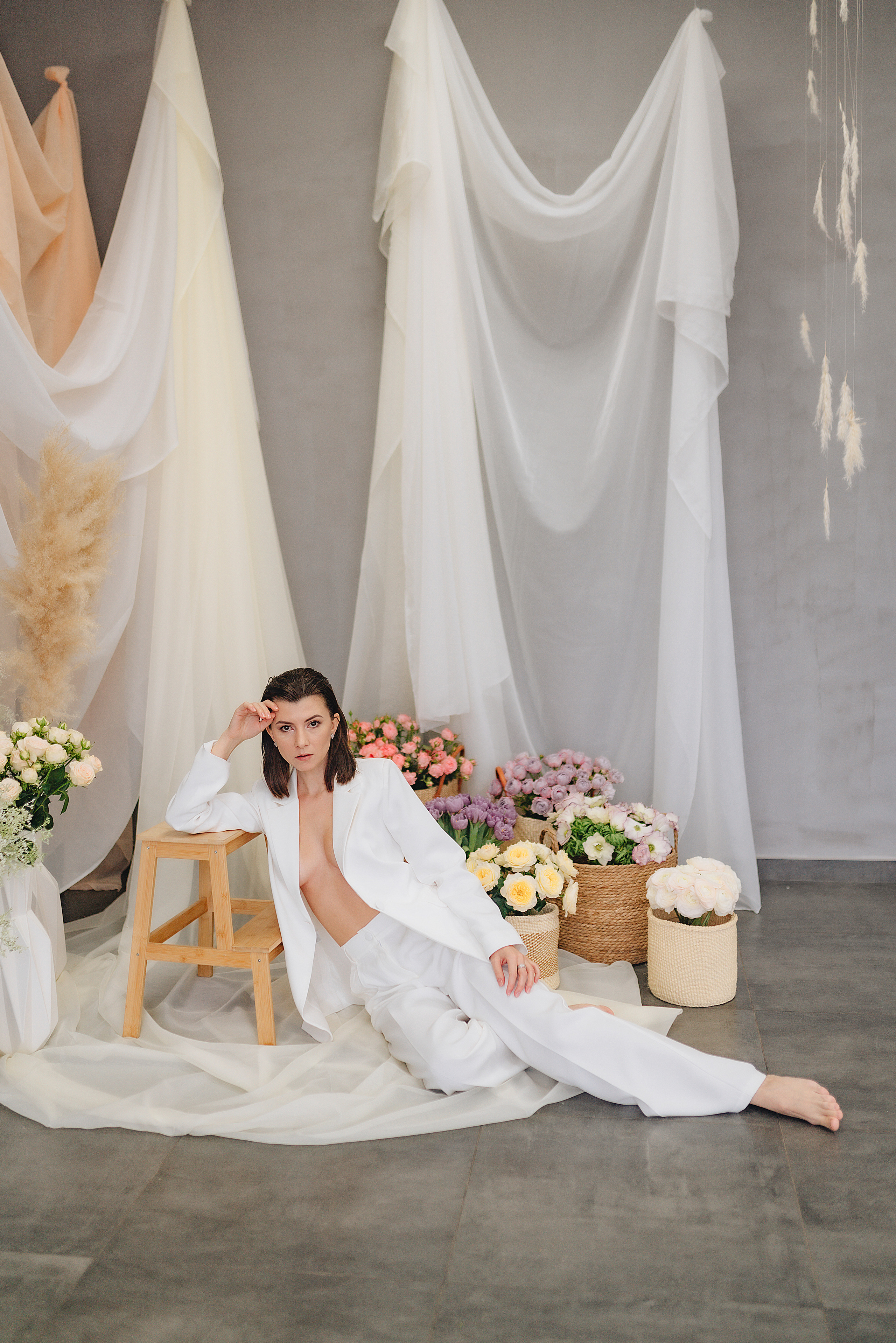 Олеся | Фотодень с цветами. Фотограф Карина Шмулёва. Воронеж и область