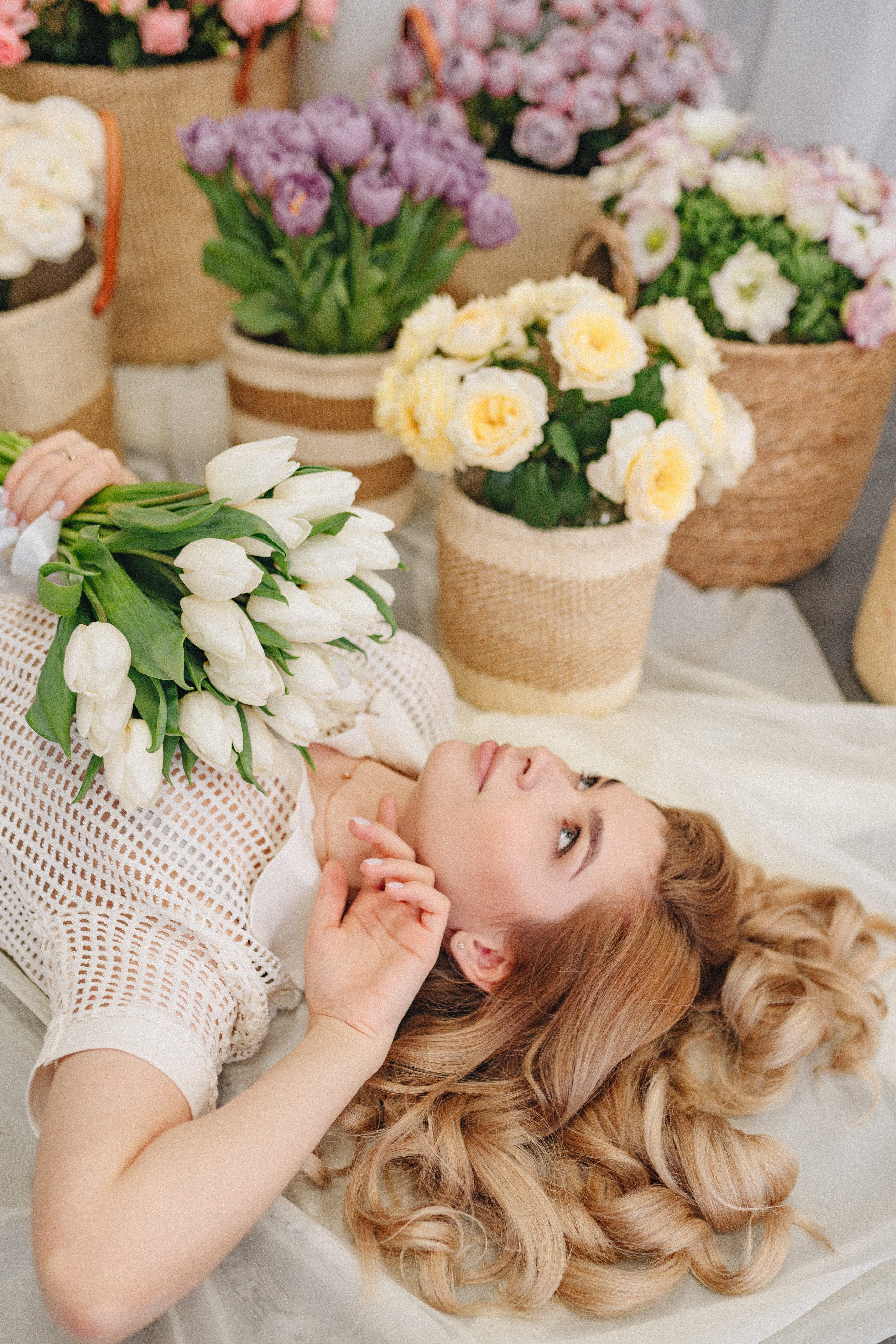 Алина | Фотодень с цветами. Фотограф Карина Шмулёва. Воронеж и область