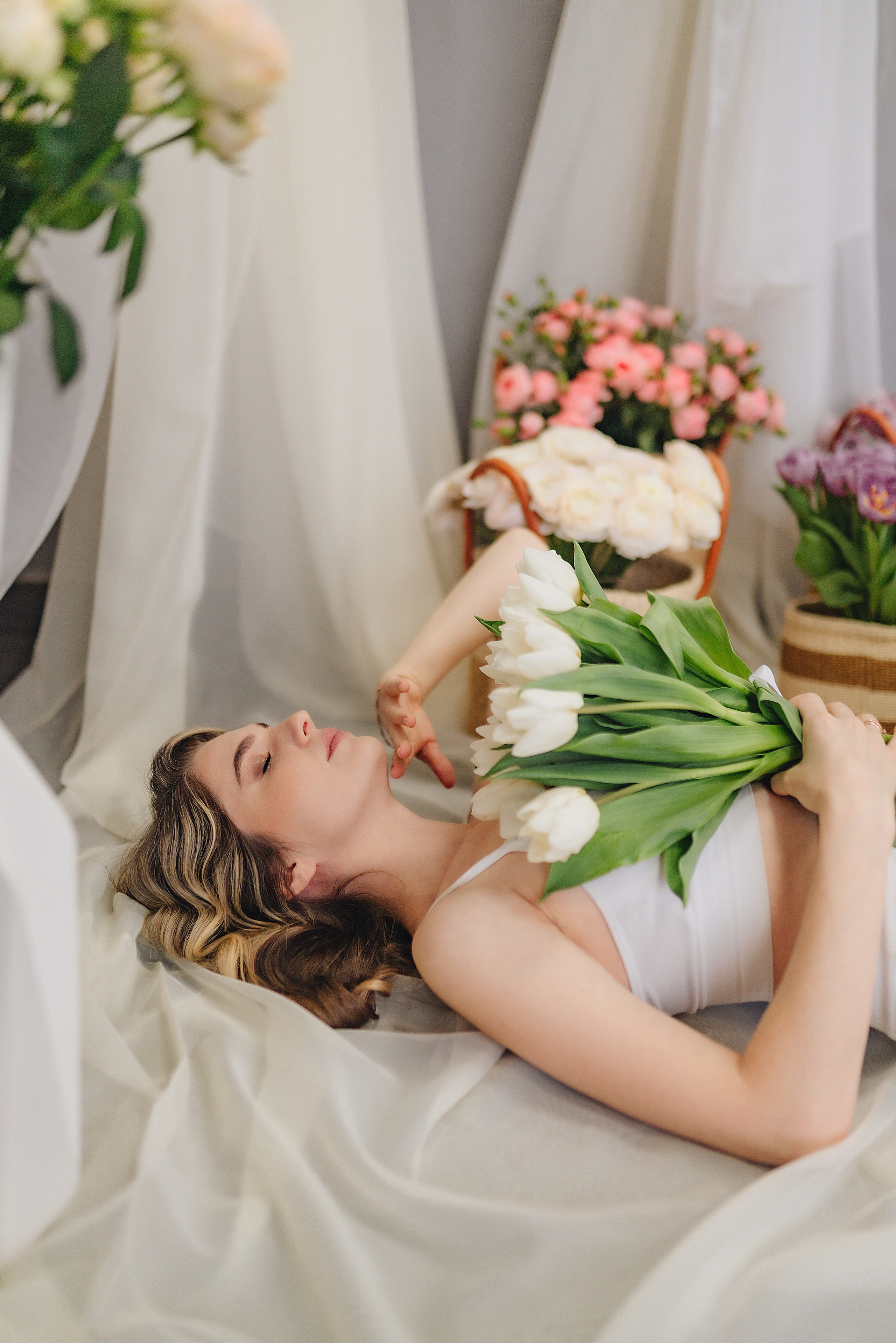 Кристина | Фотодень с цветами. Фотограф Карина Шмулёва. Воронеж и область