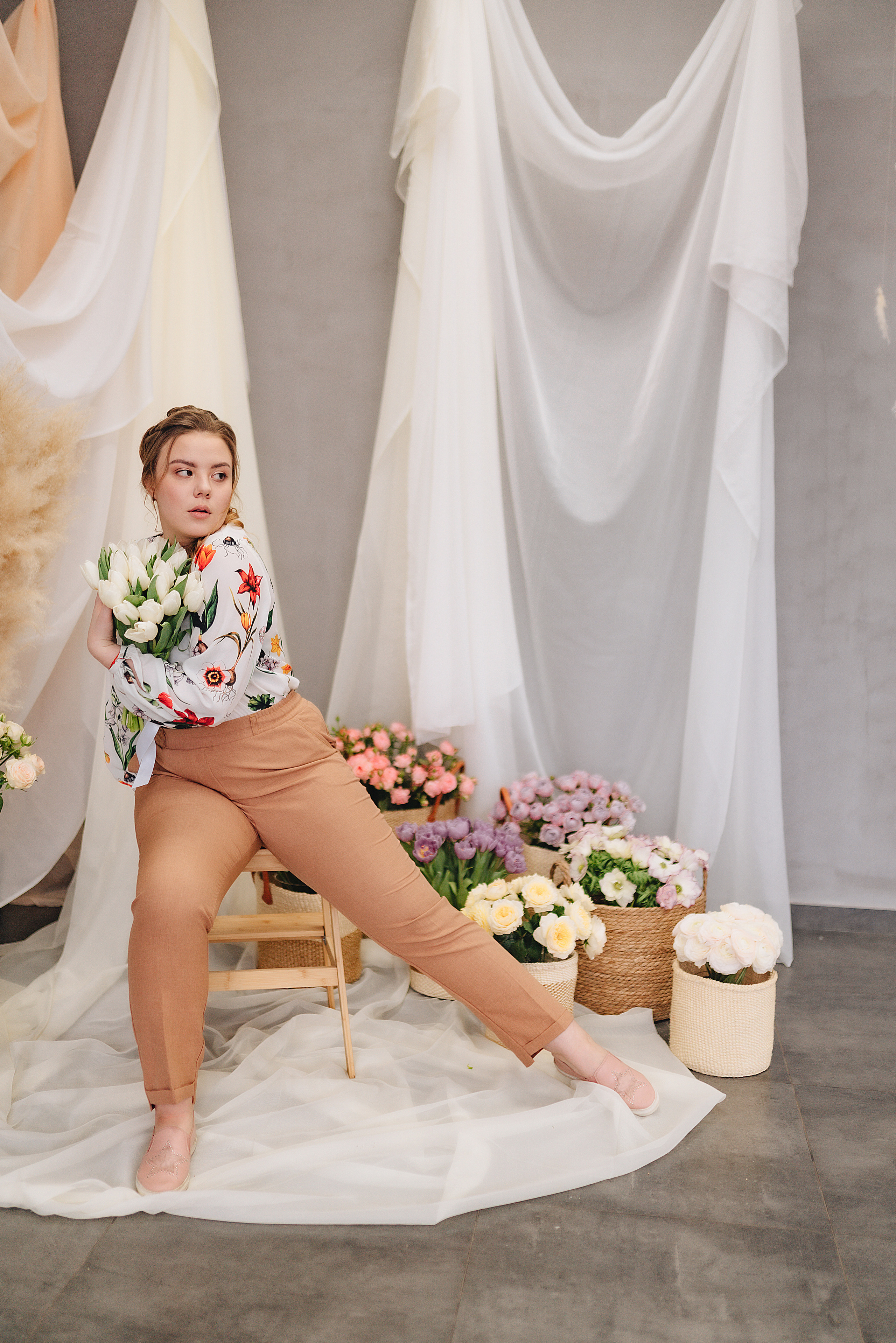 Елизавета | Фотодень с цветами. Фотограф Карина Шмулёва. Воронеж и область