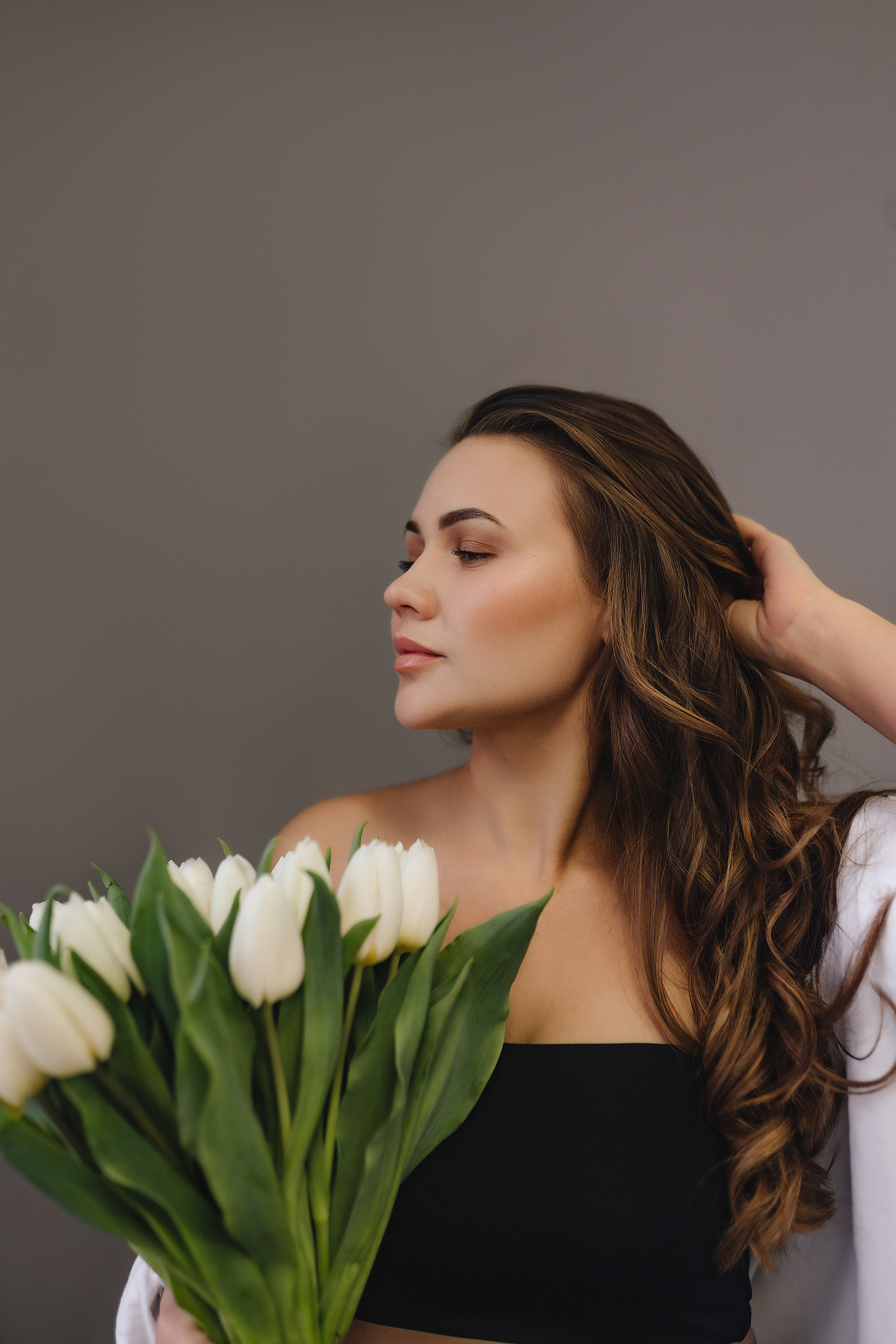 Анна | Фотодень с цветами. Фотограф Карина Шмулёва. Воронеж и область