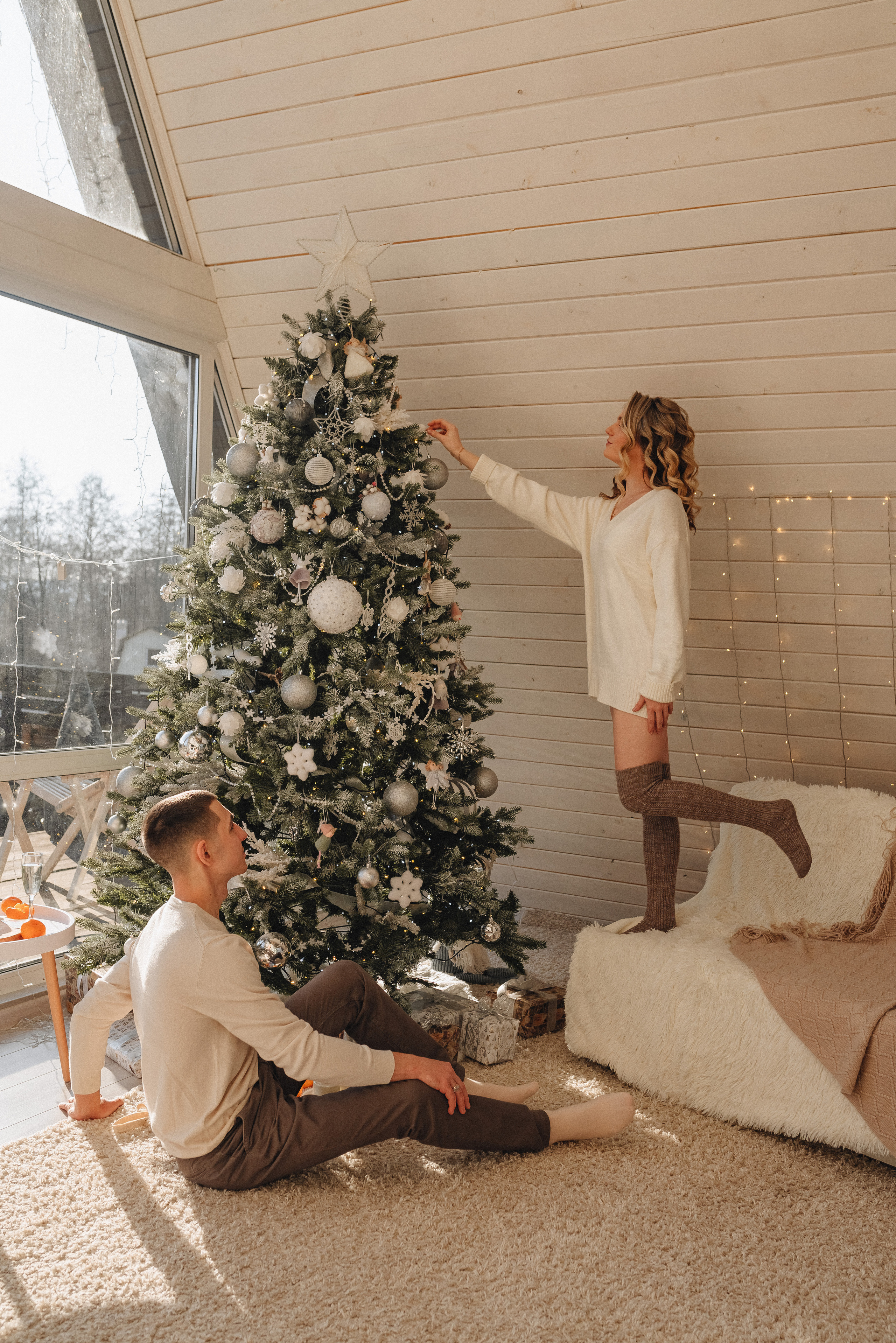 Кристина и Вадим | Новогодний фотодень. Фотограф Карина Шмулёва. Воронеж и область