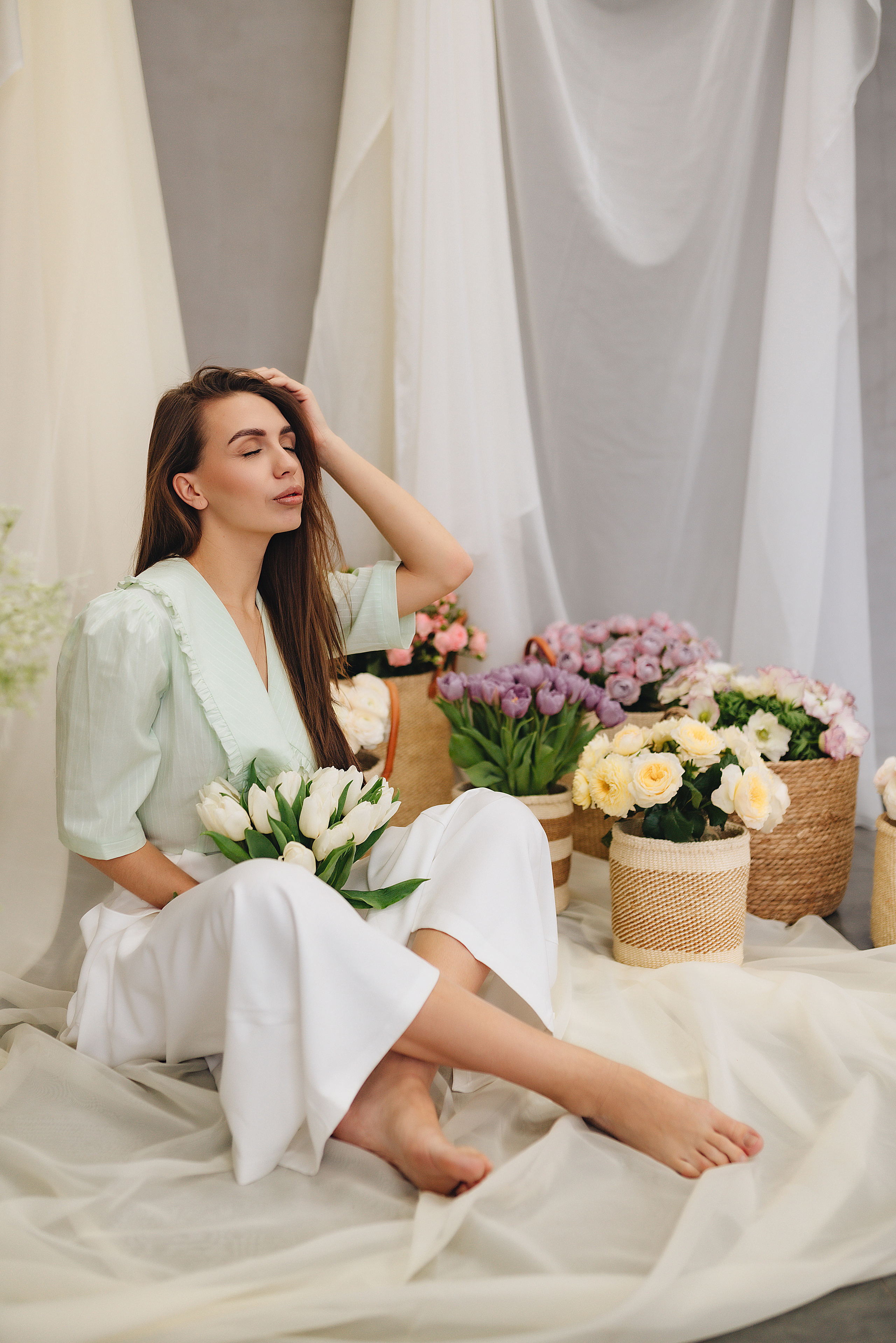 Юлия | Фотодень с цветами. Фотограф Карина Шмулёва. Воронеж и область