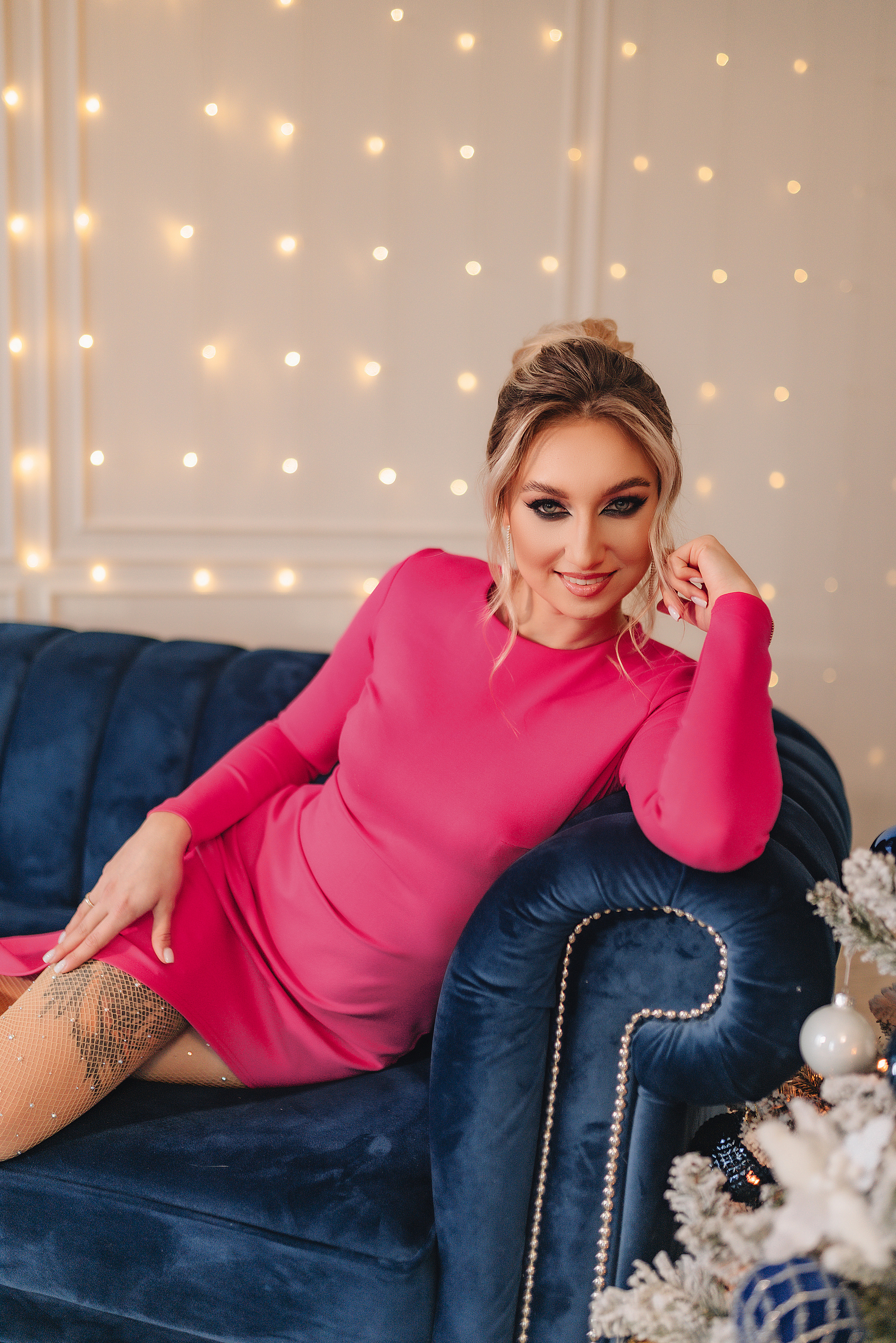 Олеся | Новогодняя съёмка в отеле Панорама. Фотограф Карина Шмулёва. Воронеж и область