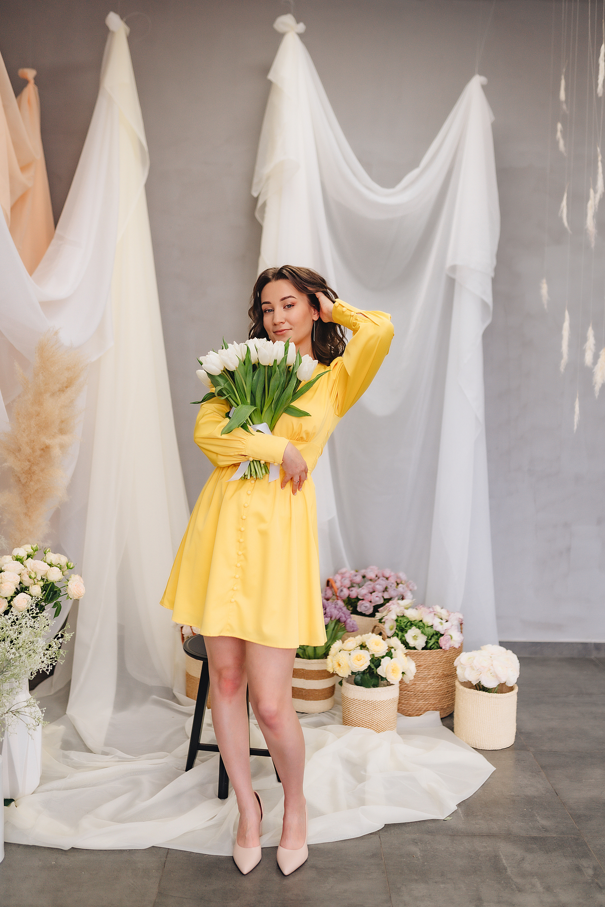 Анастасия | Фотодень с цветами. Фотограф Карина Шмулёва. Воронеж и область