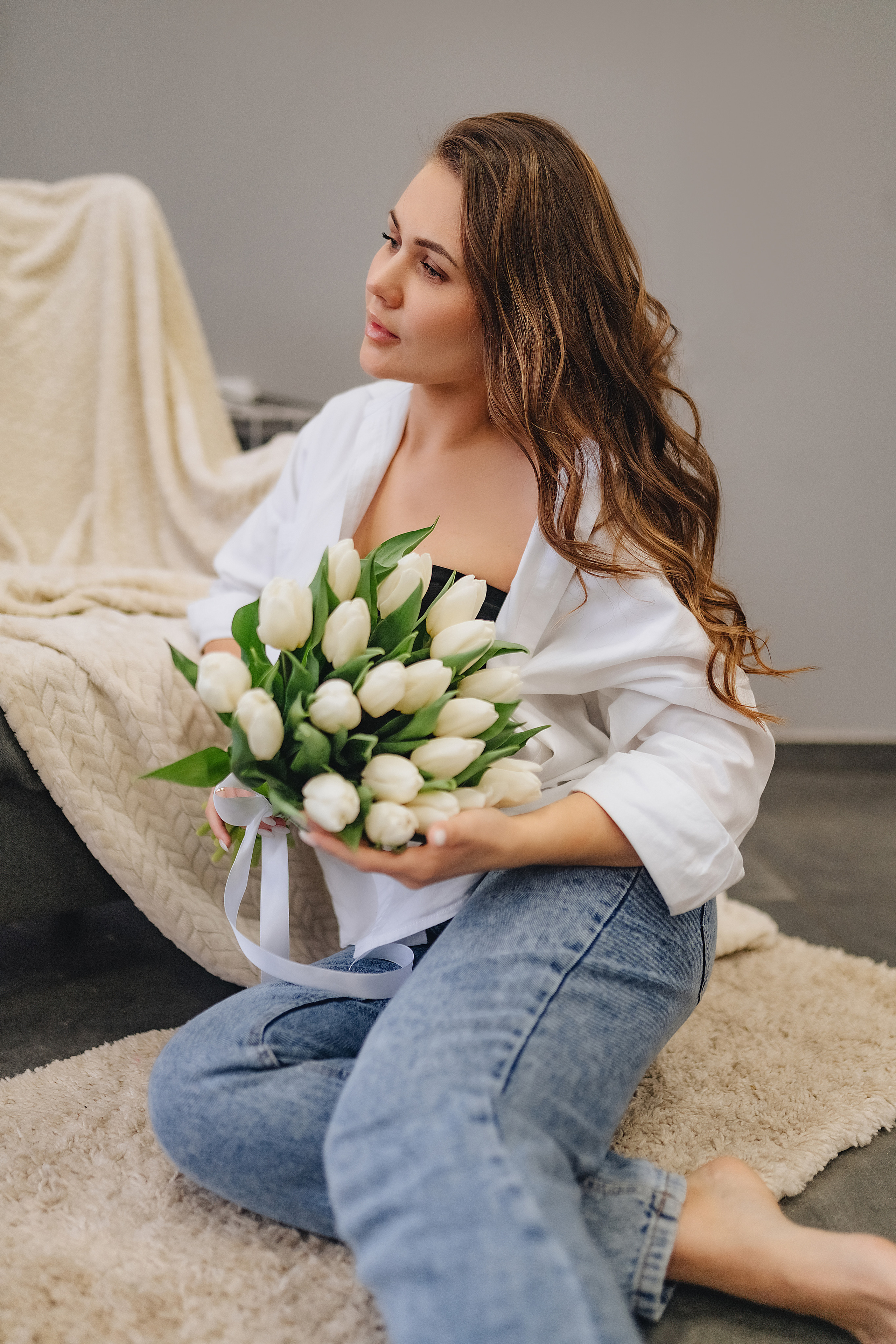 Анна | Фотодень с цветами. Фотограф Карина Шмулёва. Воронеж и область