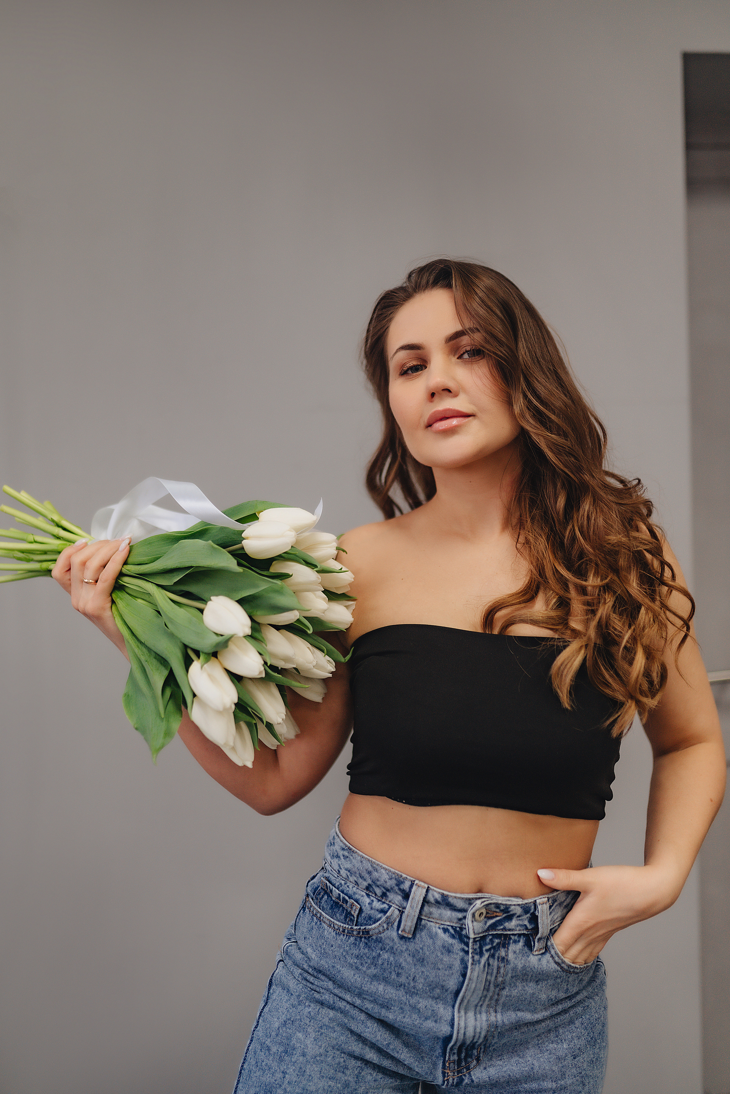 Анна | Фотодень с цветами. Фотограф Карина Шмулёва. Воронеж и область