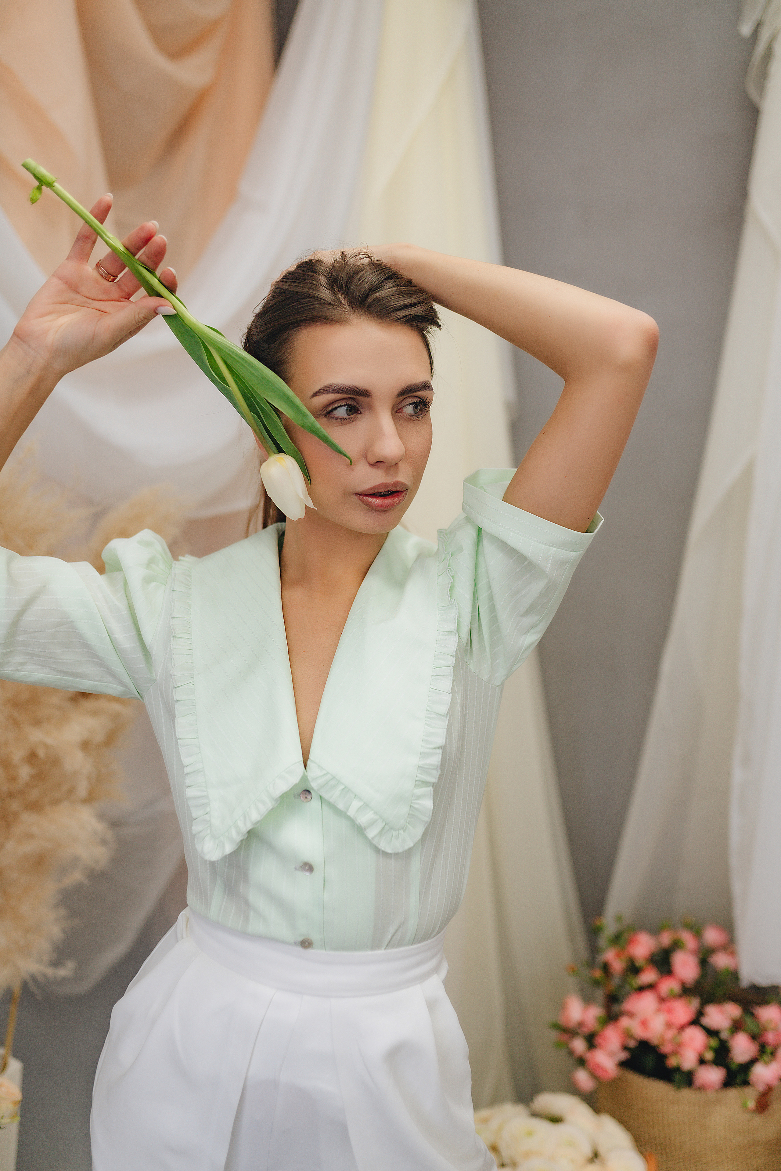 Юлия | Фотодень с цветами. Фотограф Карина Шмулёва. Воронеж и область