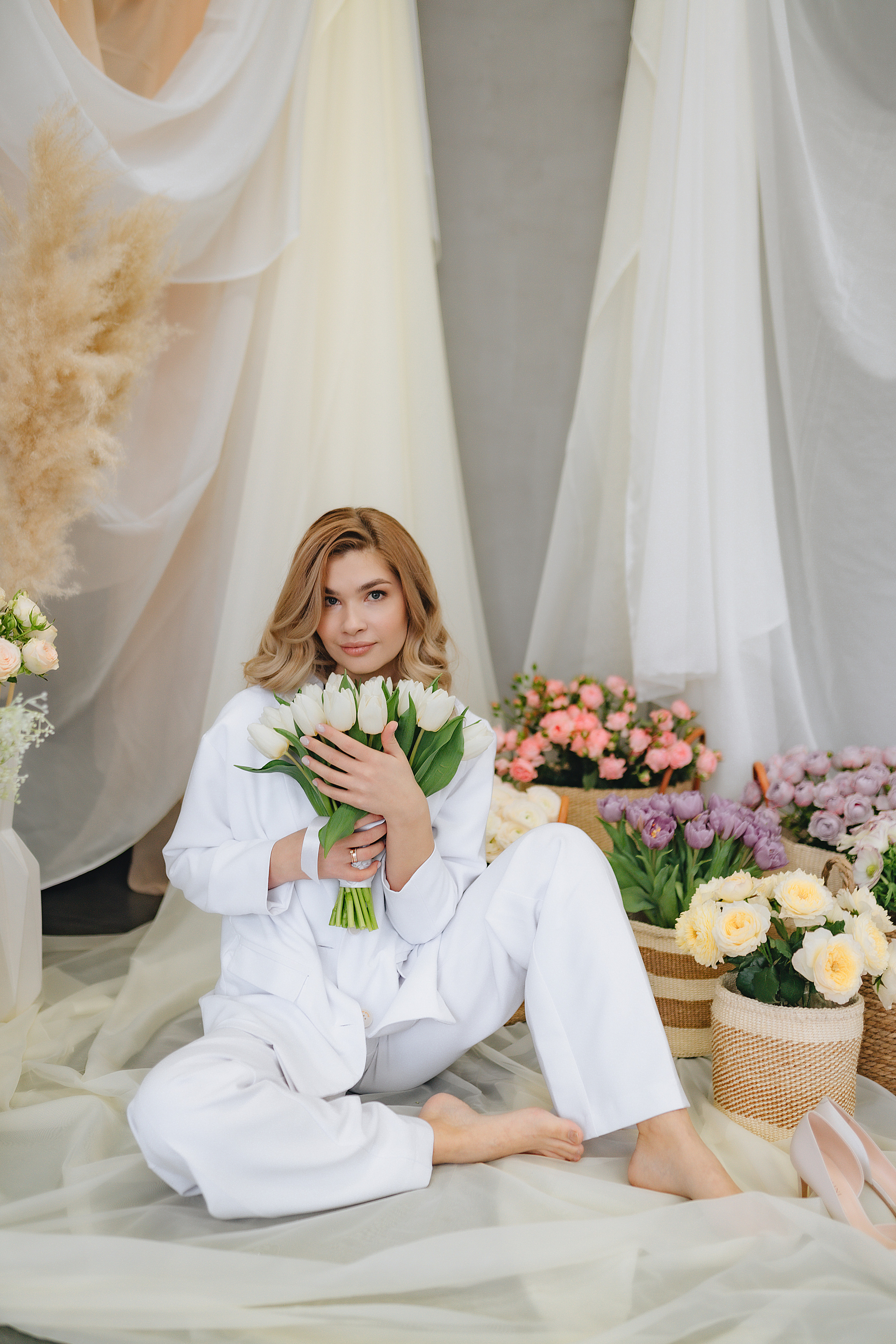 Алина | Фотодень с цветами. Фотограф Карина Шмулёва. Воронеж и область