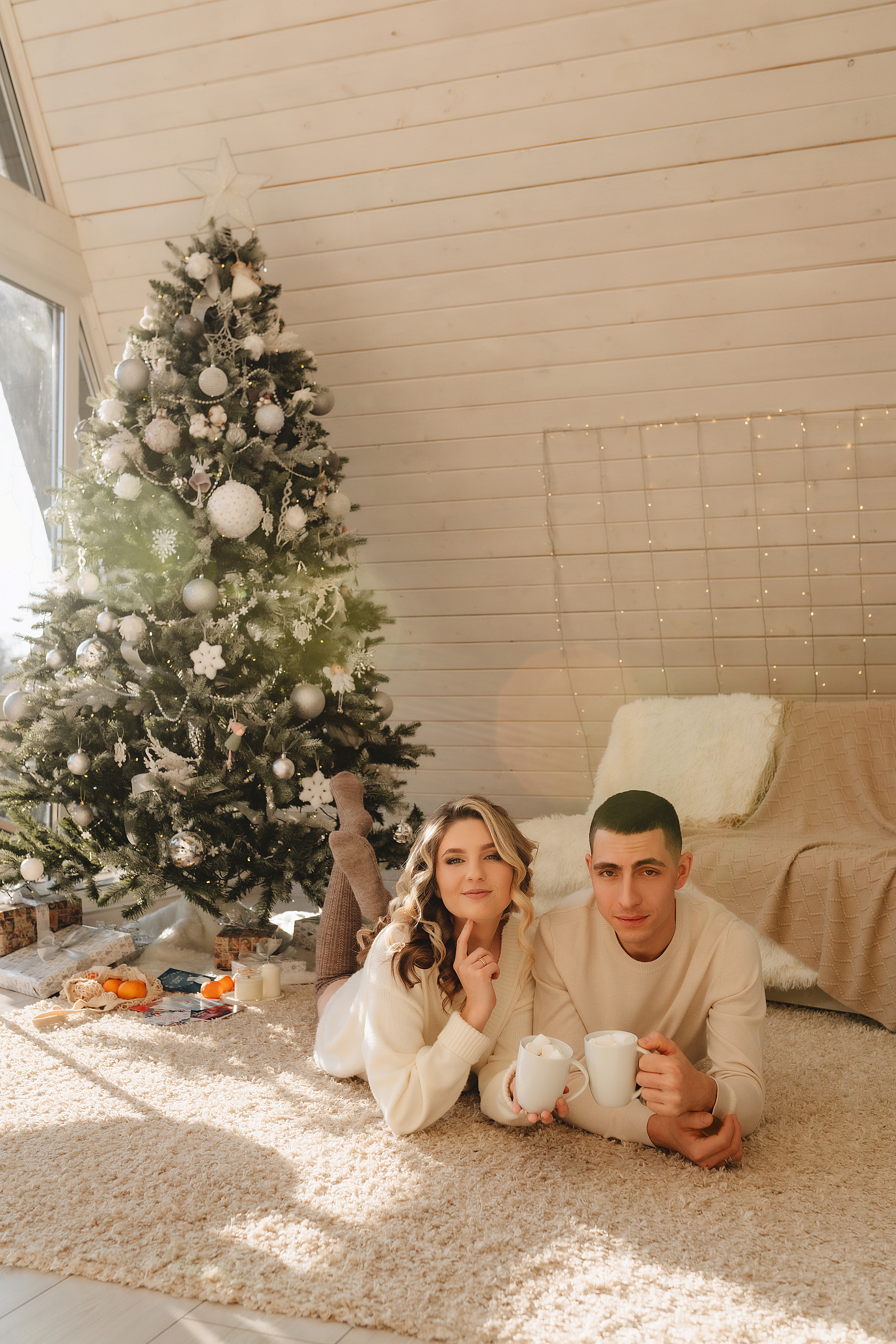 Кристина и Вадим | Новогодний фотодень. Фотограф Карина Шмулёва. Воронеж и область