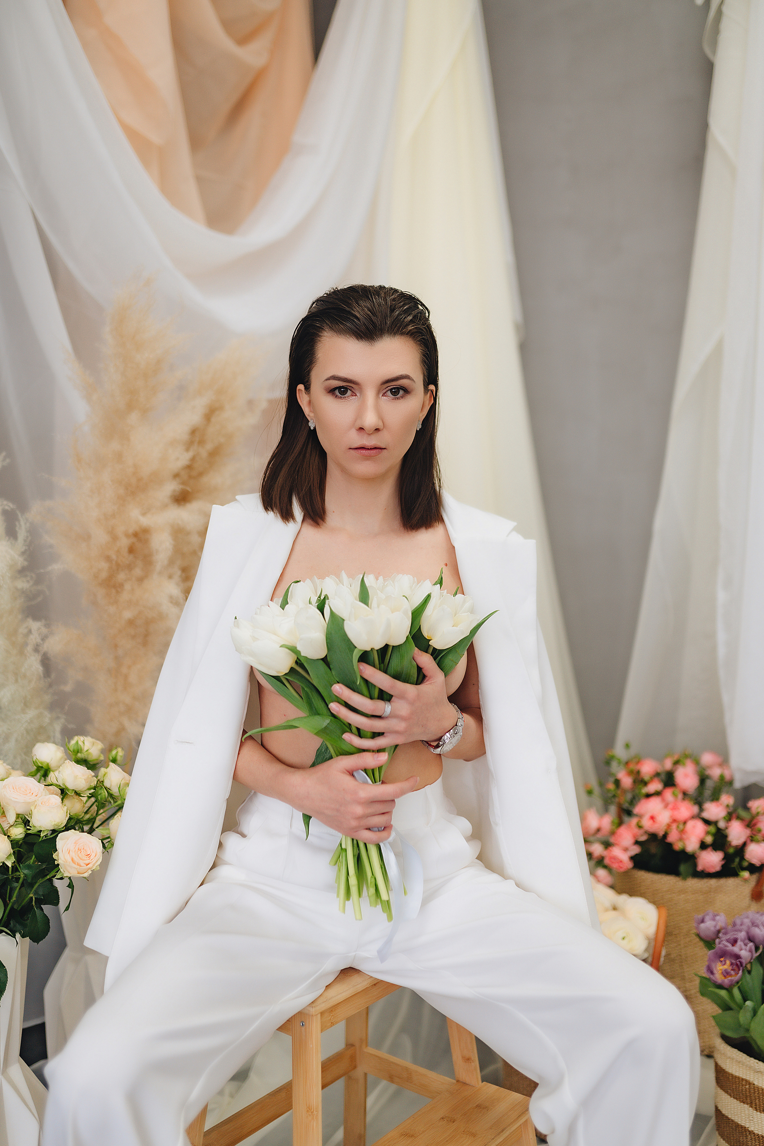 Олеся | Фотодень с цветами. Фотограф Карина Шмулёва. Воронеж и область