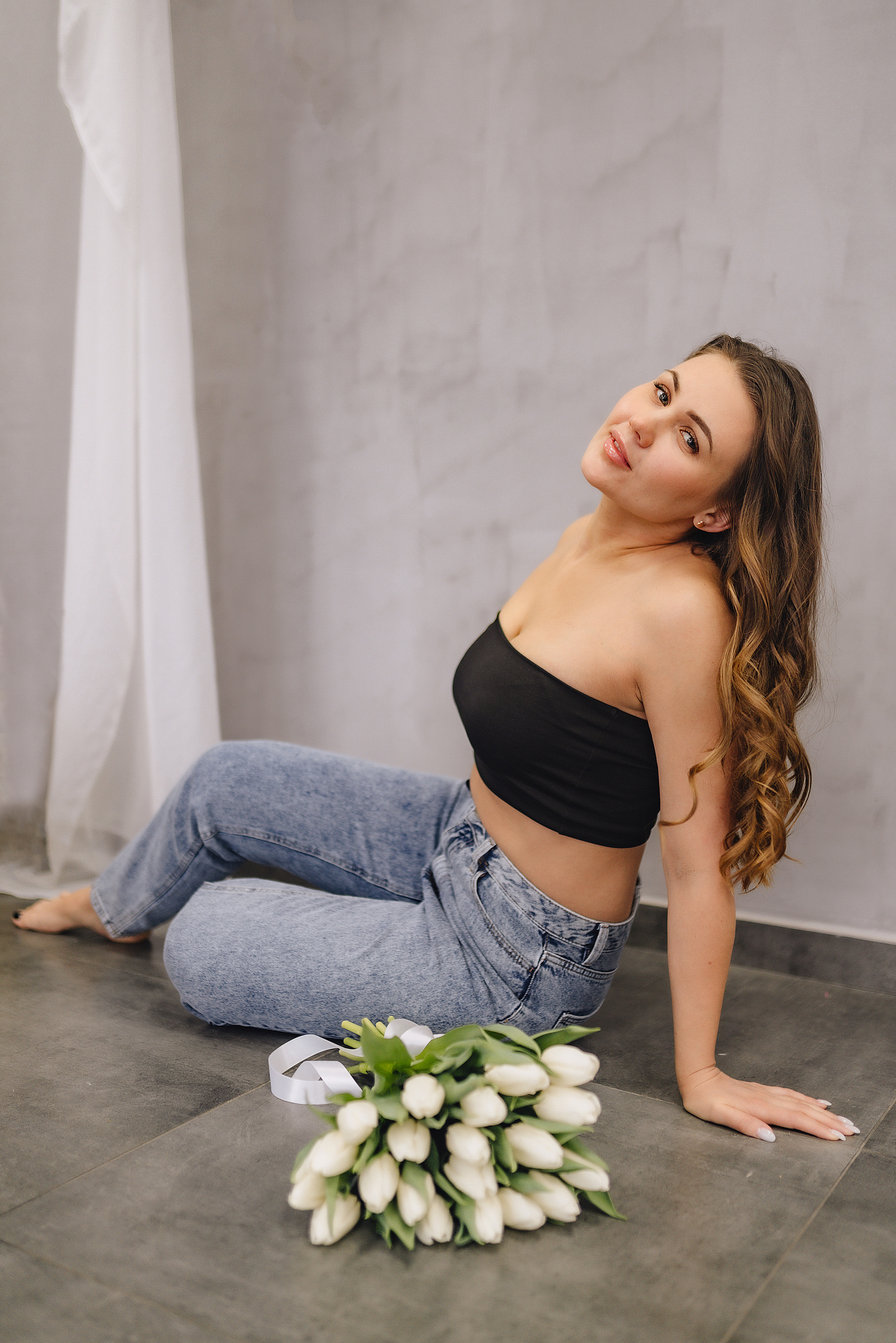 Анна | Фотодень с цветами. Фотограф Карина Шмулёва. Воронеж и область