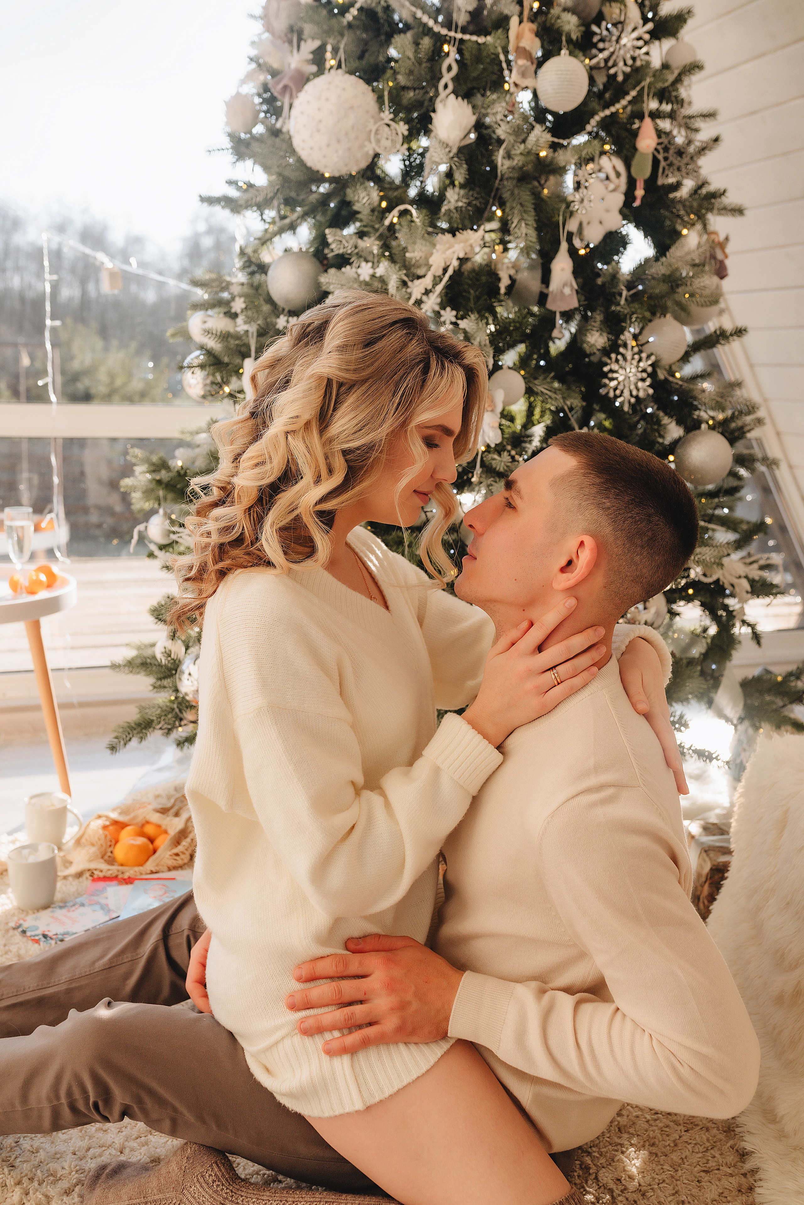 Кристина и Вадим | Новогодний фотодень. Фотограф Карина Шмулёва. Воронеж и область