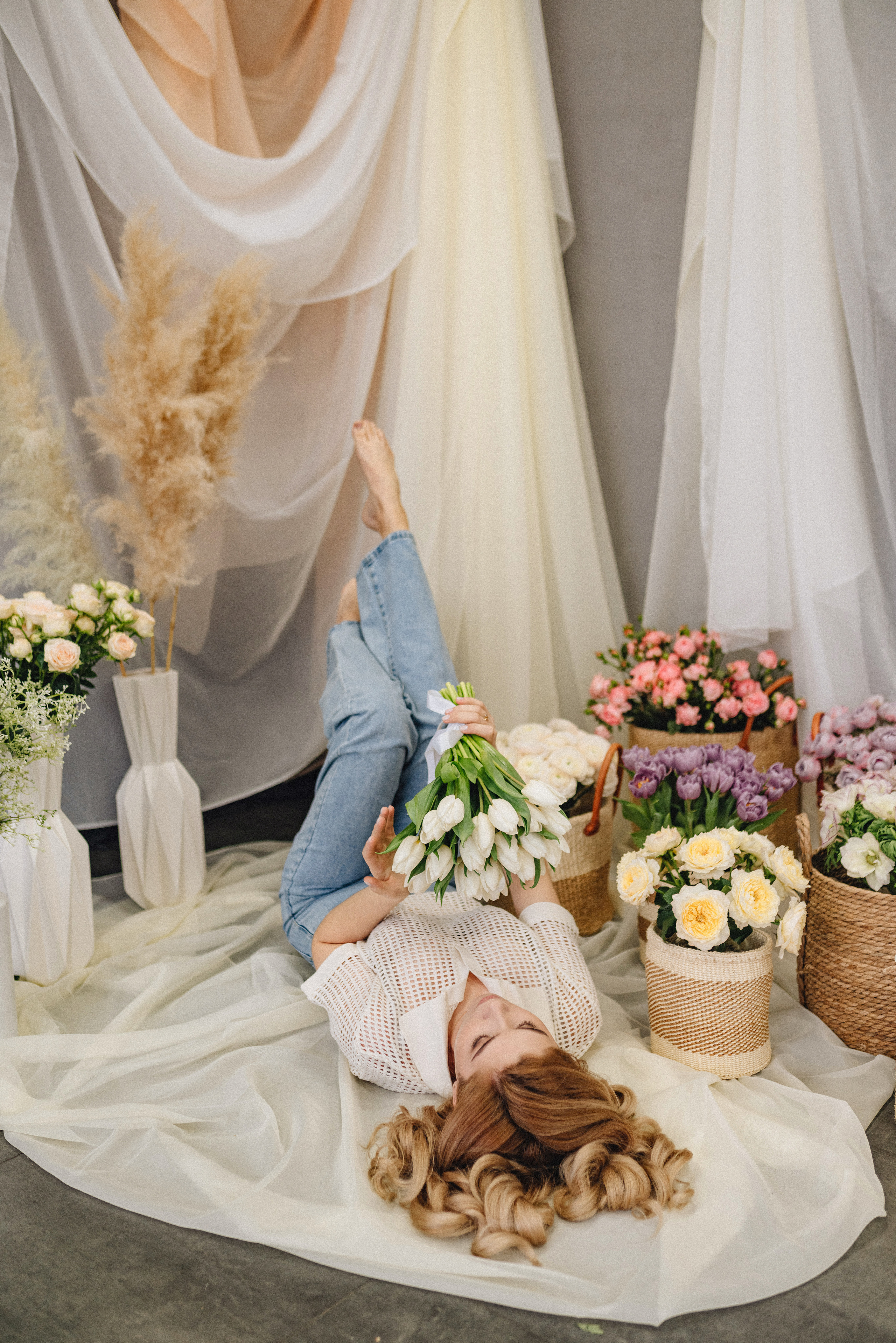 Алина | Фотодень с цветами. Фотограф Карина Шмулёва. Воронеж и область