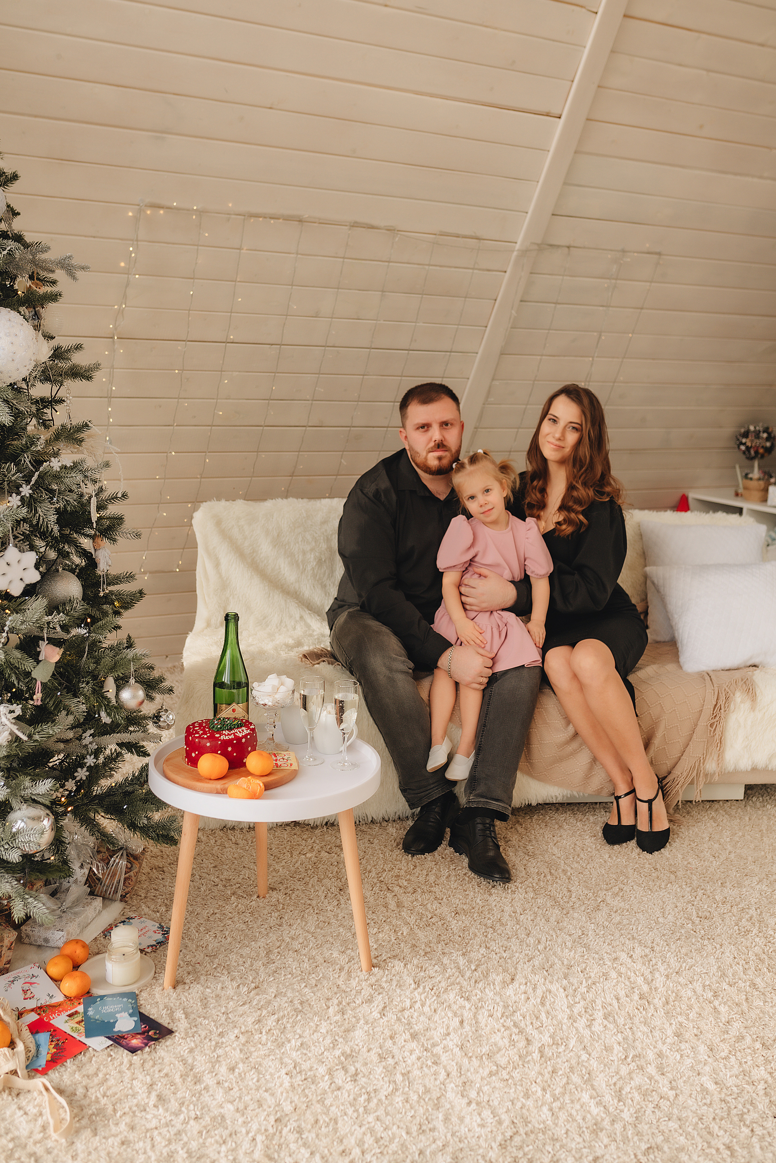 Семья Ивашко | Новогодний фотодень. Фотограф Карина Шмулёва. Воронеж и область