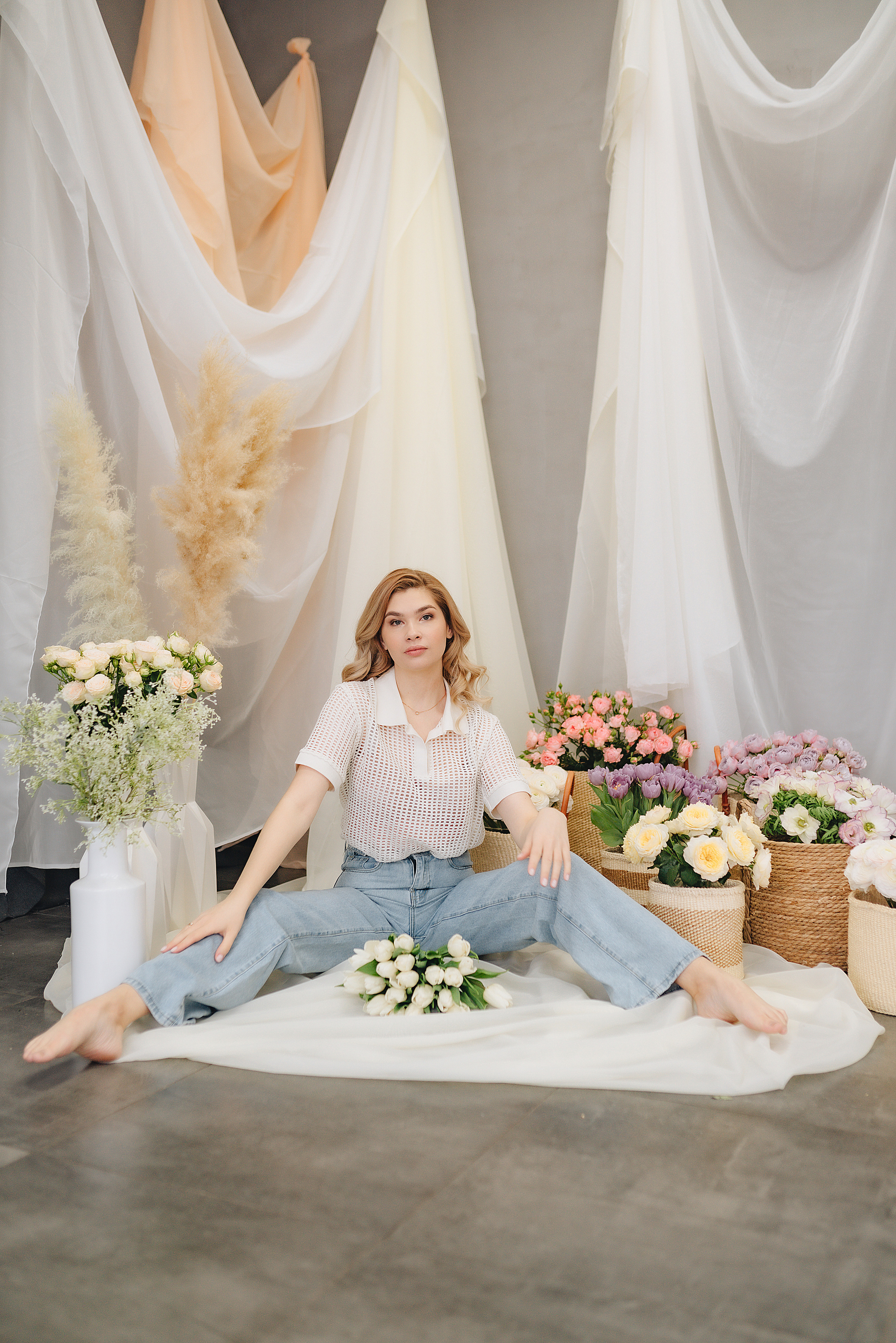 Алина | Фотодень с цветами. Фотограф Карина Шмулёва. Воронеж и область