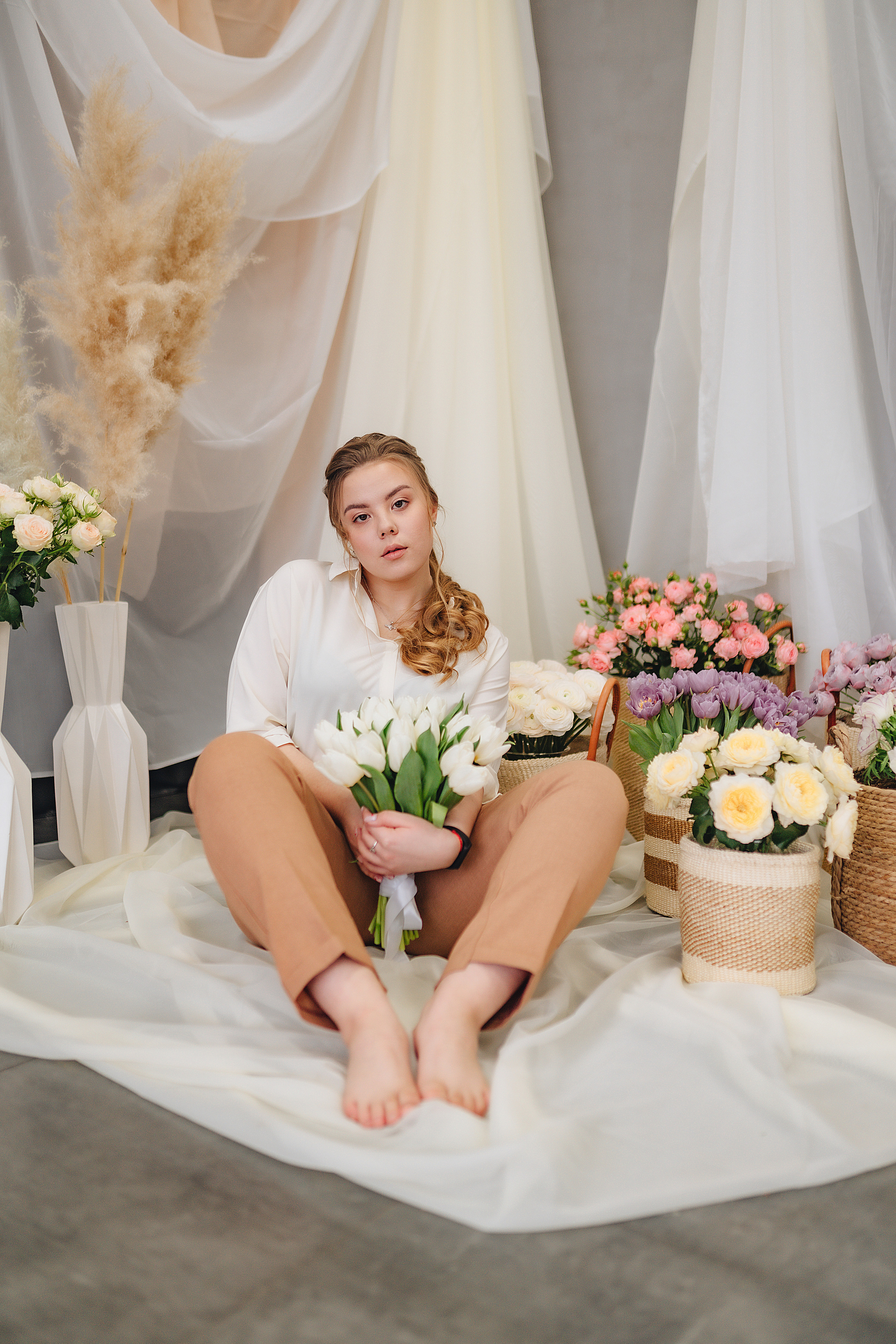 Елизавета | Фотодень с цветами. Фотограф Карина Шмулёва. Воронеж и область