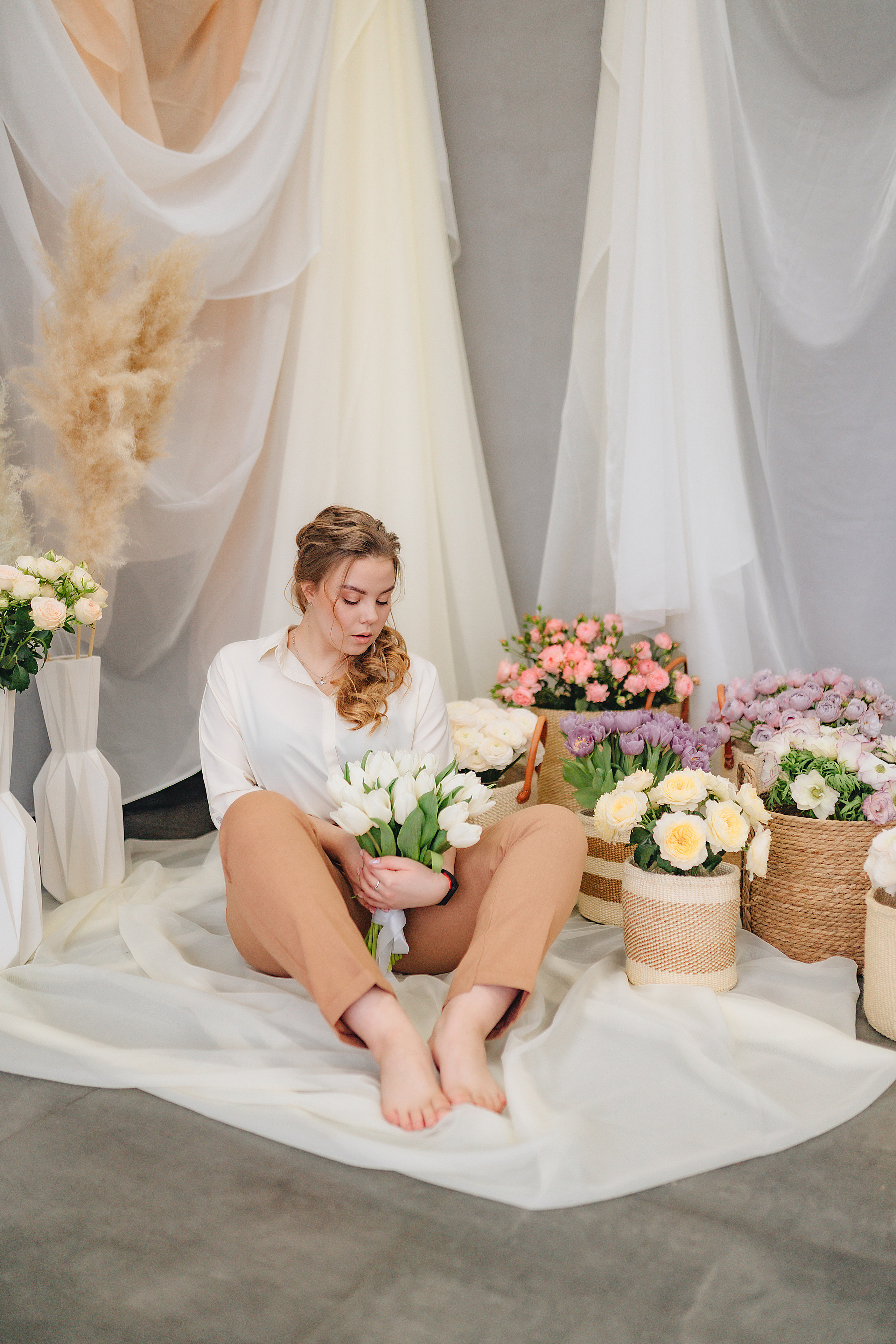 Елизавета | Фотодень с цветами. Фотограф Карина Шмулёва. Воронеж и область